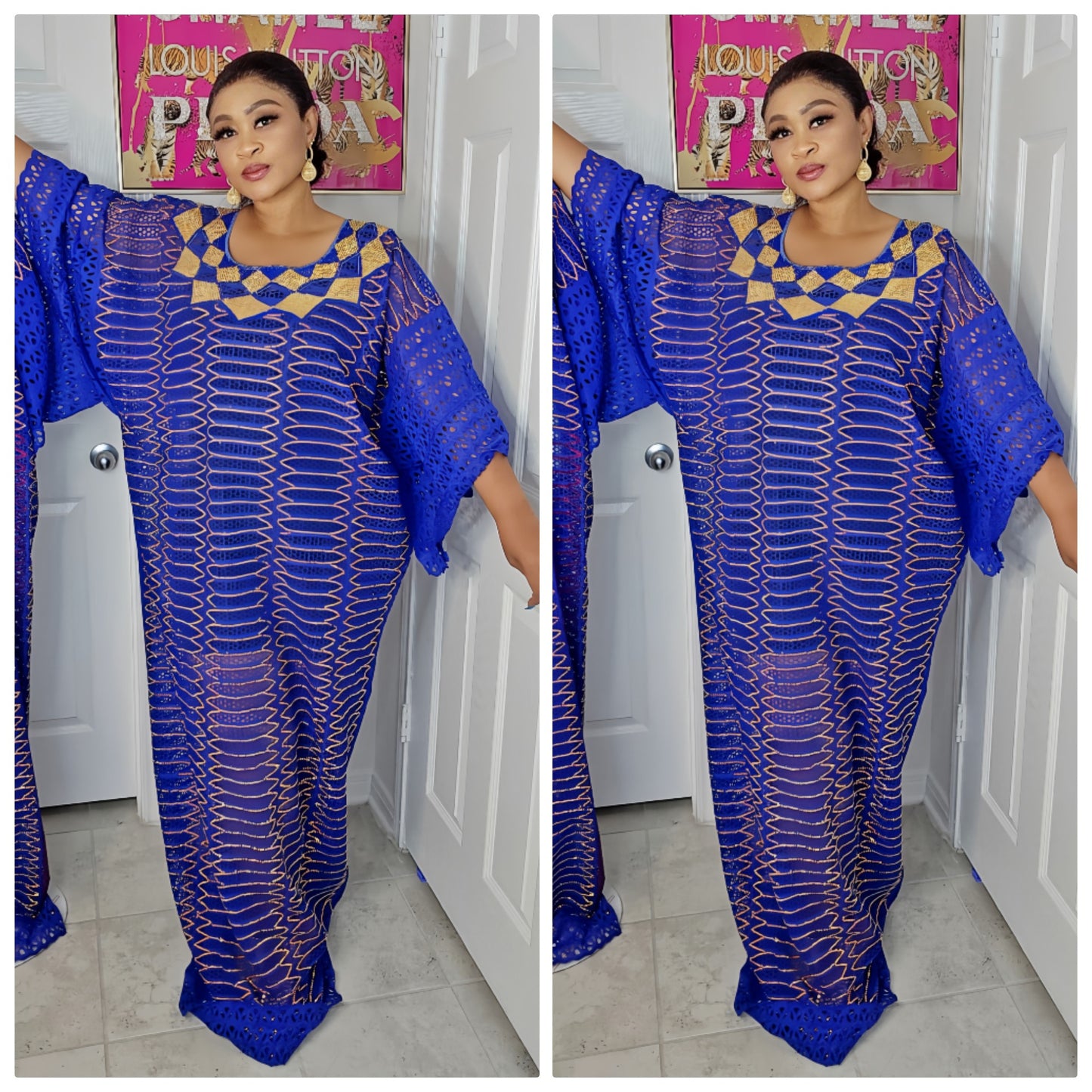 THE MONARCH RICH AUNTY MILLION STONES BUBU KAFTAN