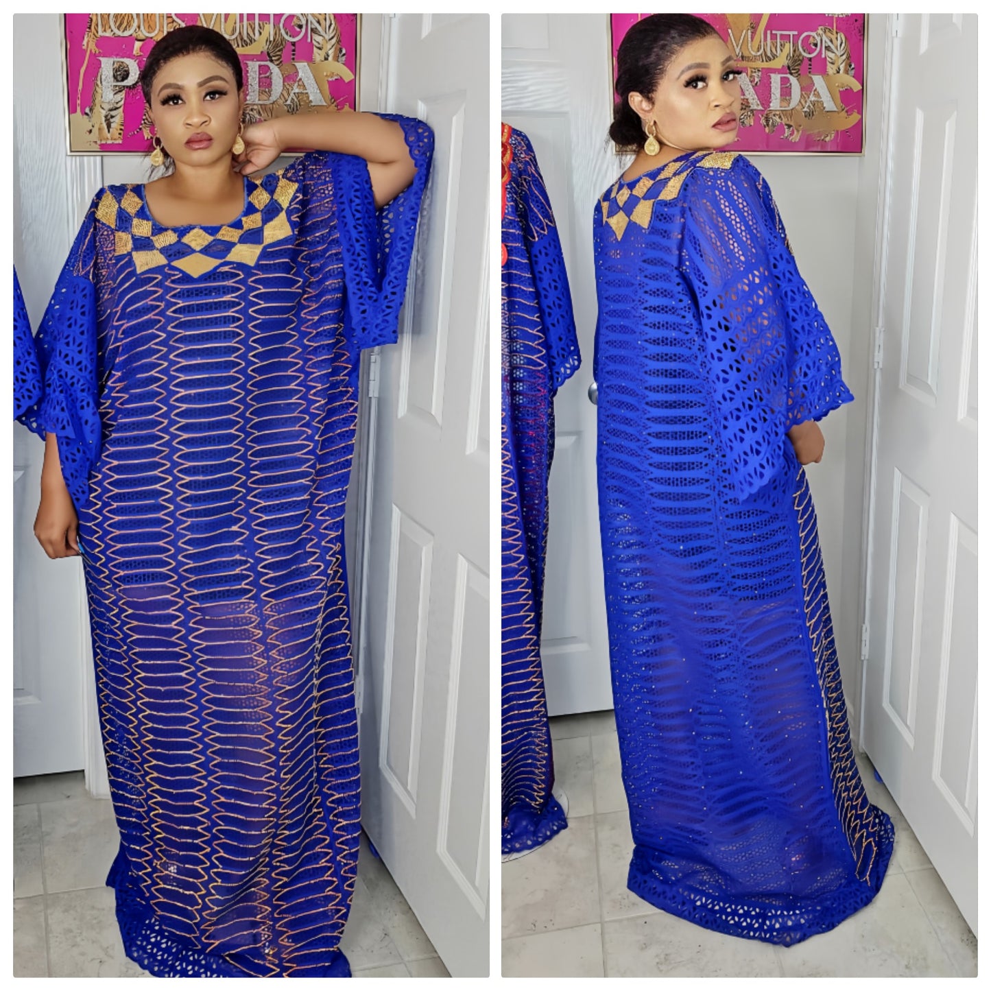 THE MONARCH RICH AUNTY MILLION STONES BUBU KAFTAN