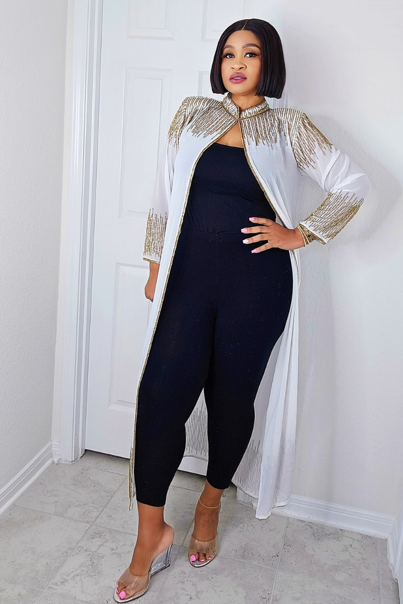 Miwa Kimono Kaftan Dress/ Cover up/Beach wear