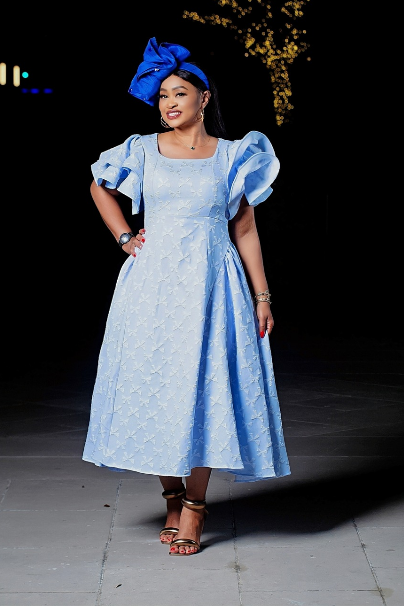 Elora Statement Midi Dress