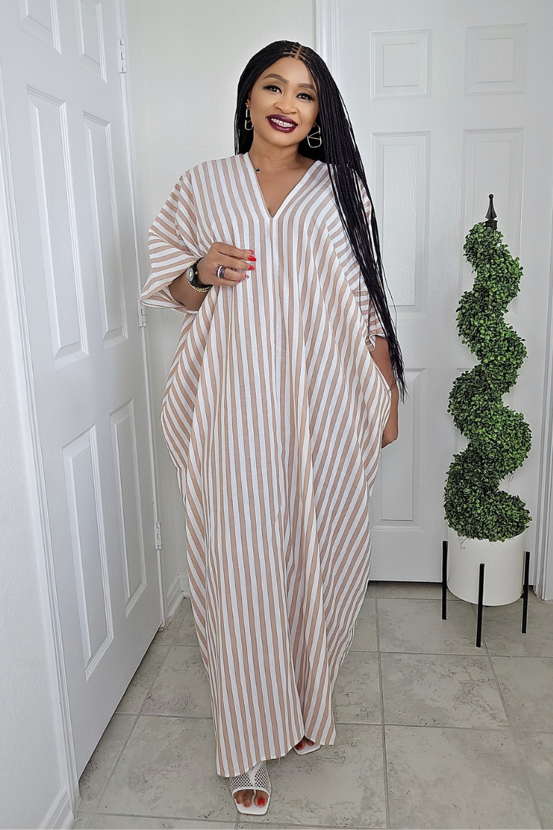 SOLA Flow Linen Bubu Kaftan