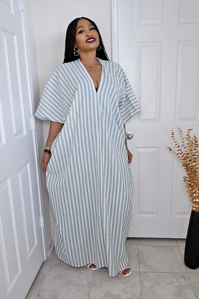 SOLA Flow Linen Bubu Kaftan