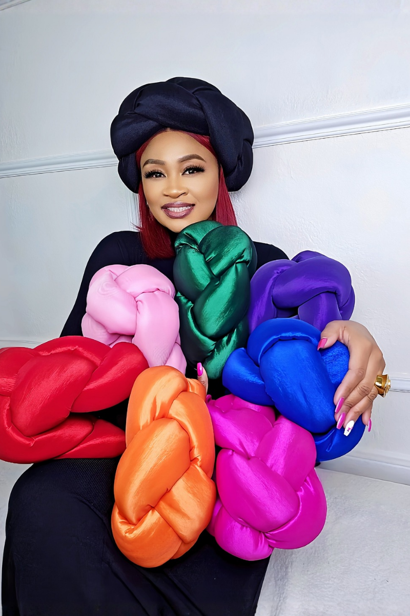 The MONARCH LUXE BRAIDED HEADBAND