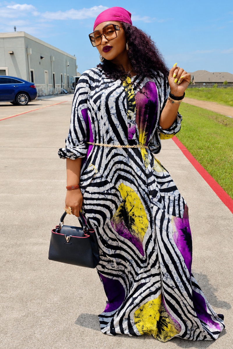 Safari Queen Chiffon Bubu