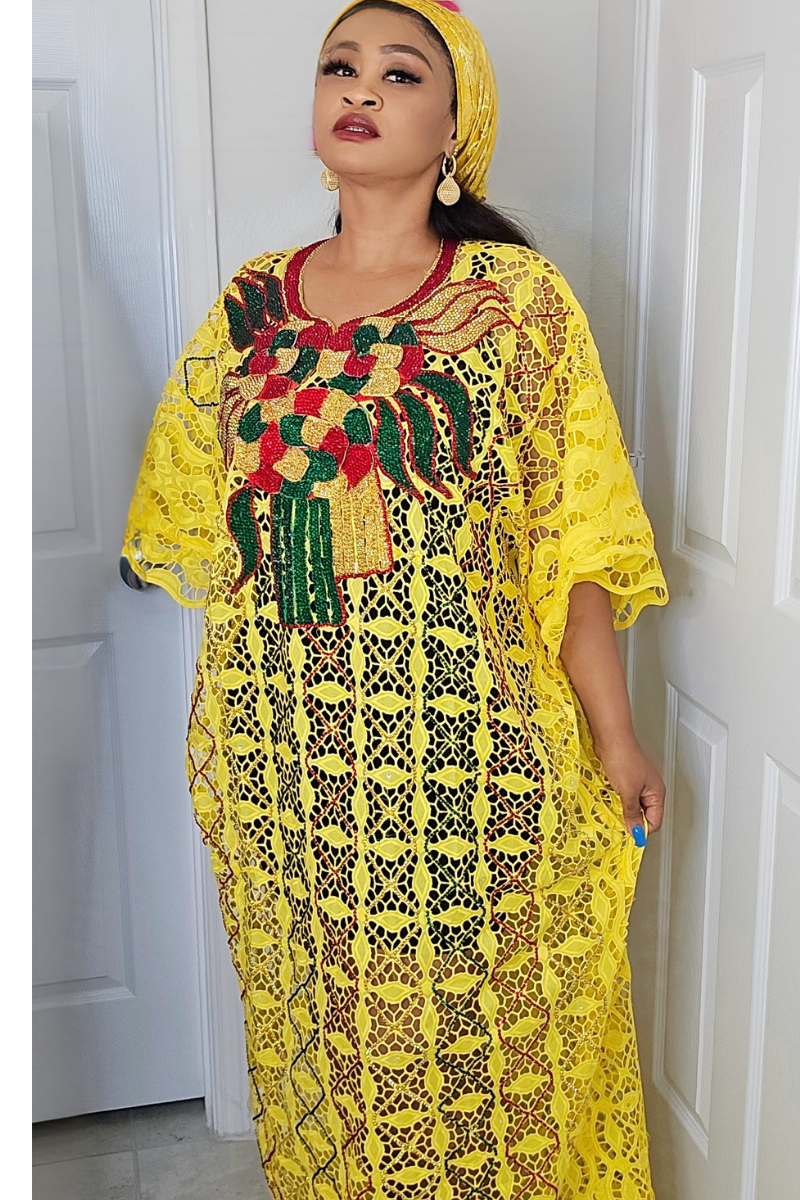 THE MONARCH RICH AUNTY MILLION STONES BUBU KAFTAN