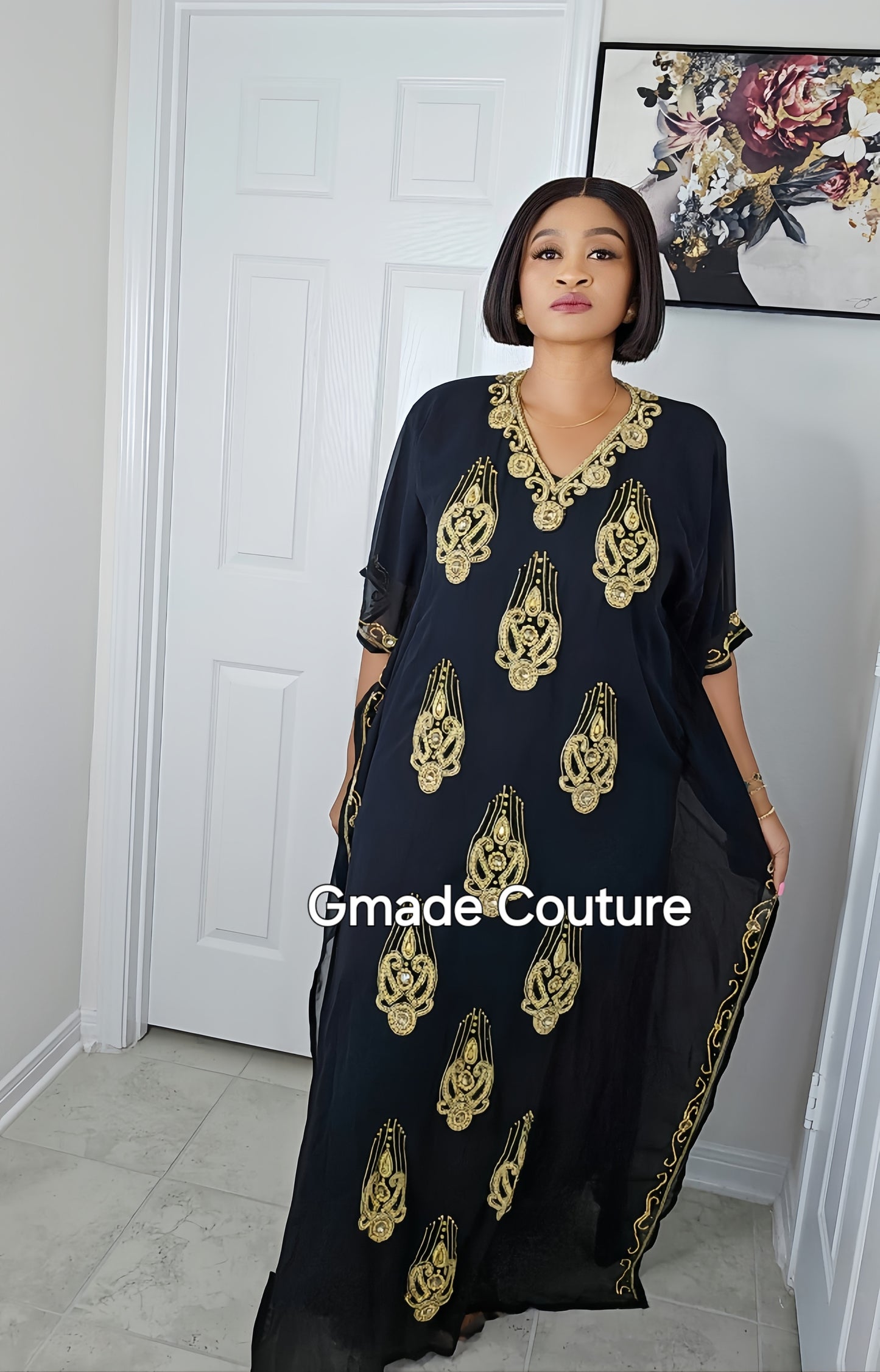 NADIA SWAROVSKI KAFTAN