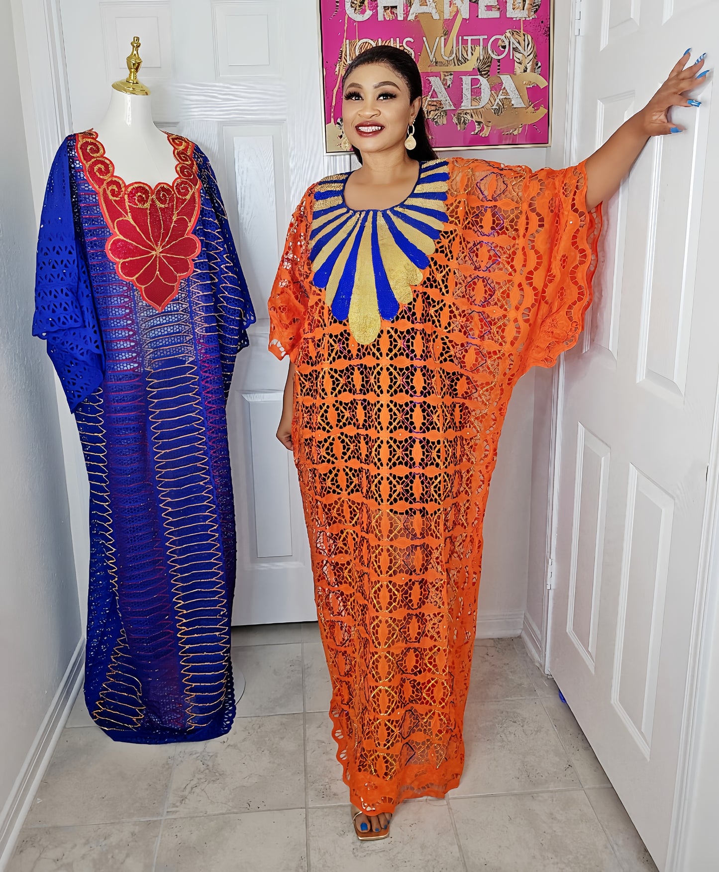 THE MONARCH RICH AUNTY MILLION STONES BUBU KAFTAN