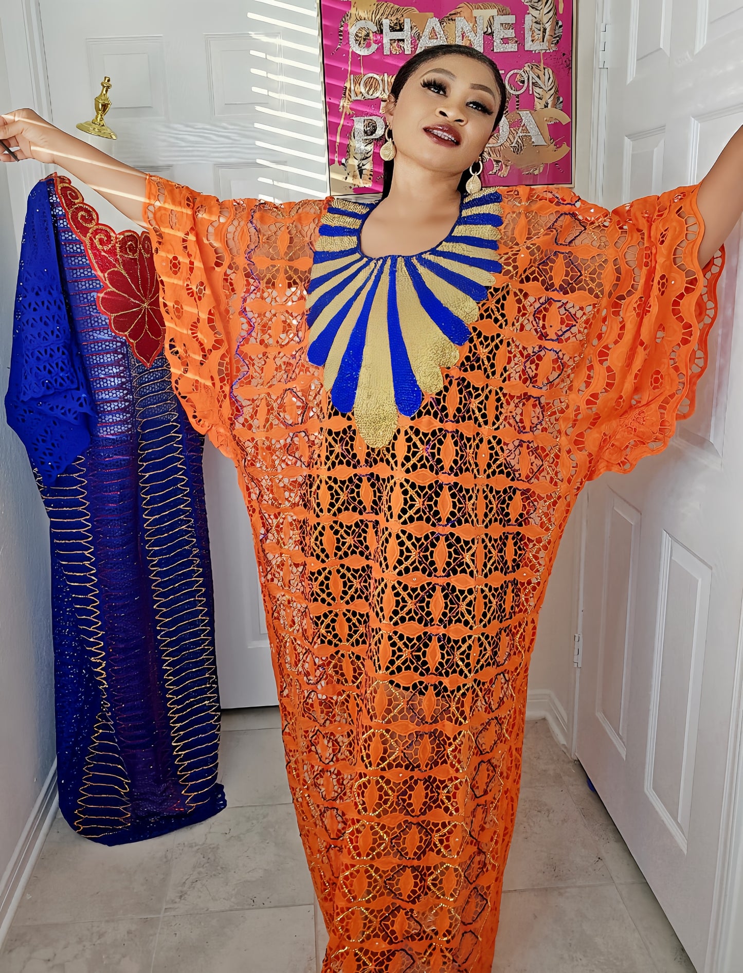THE MONARCH RICH AUNTY MILLION STONES BUBU KAFTAN