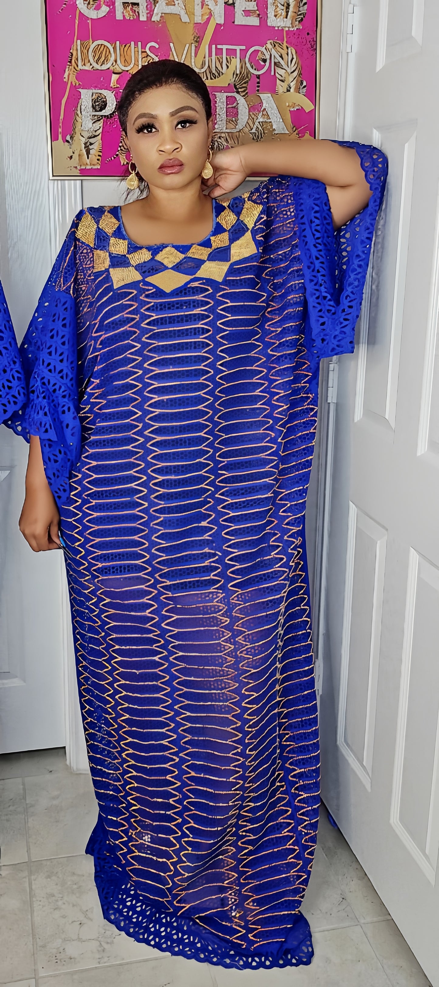 THE MONARCH RICH AUNTY MILLION STONES BUBU KAFTAN