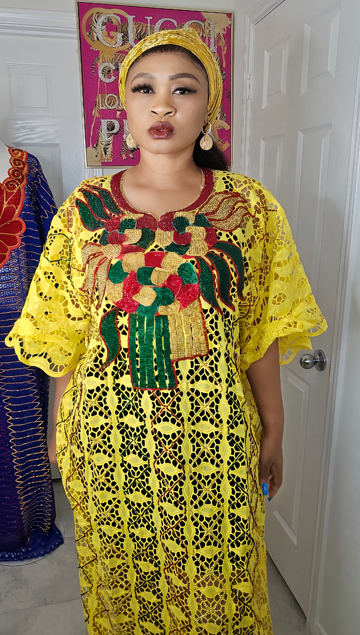 THE MONARCH RICH AUNTY MILLION STONES BUBU KAFTAN