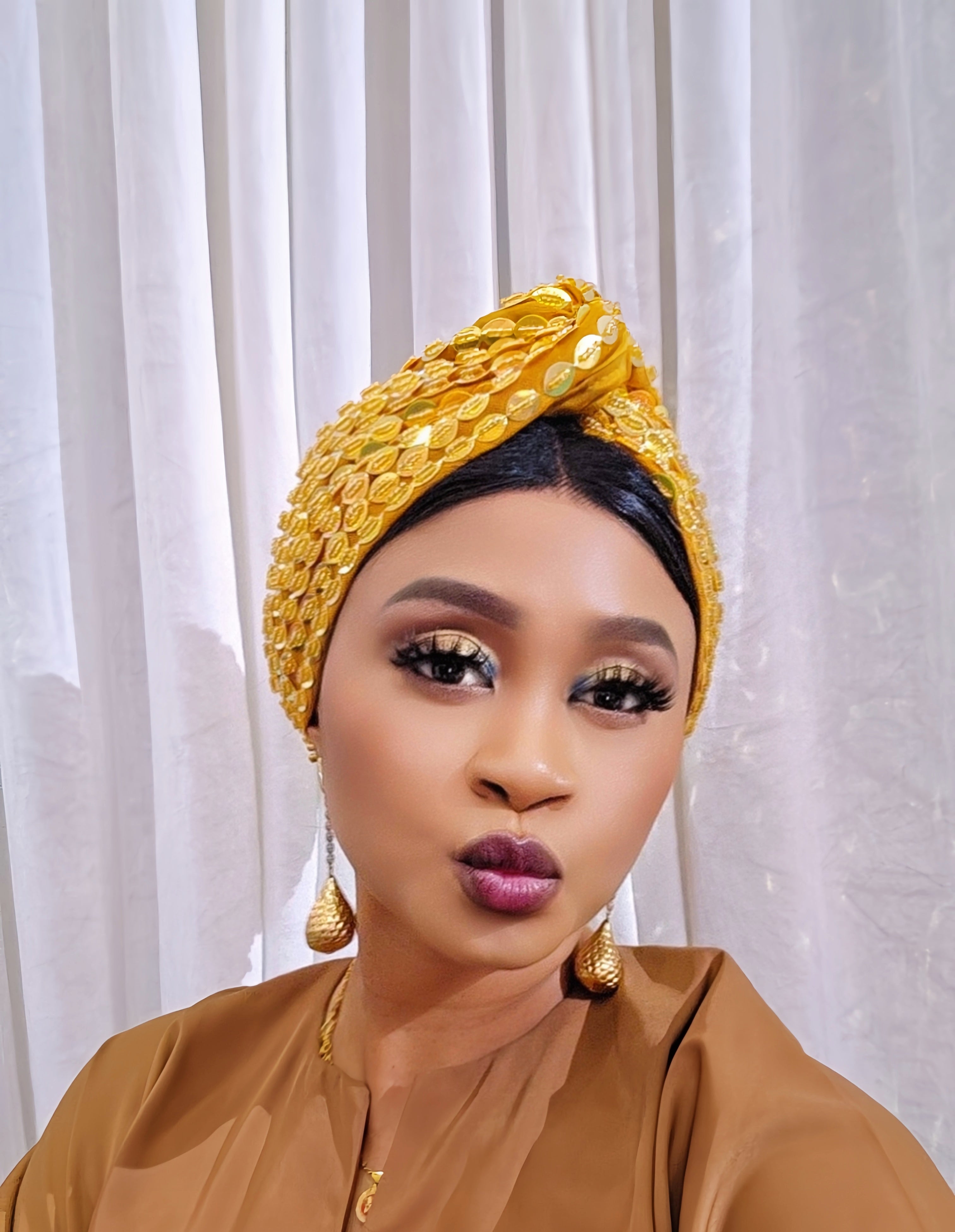 SISI Ready-to-Wear Sequin Turban