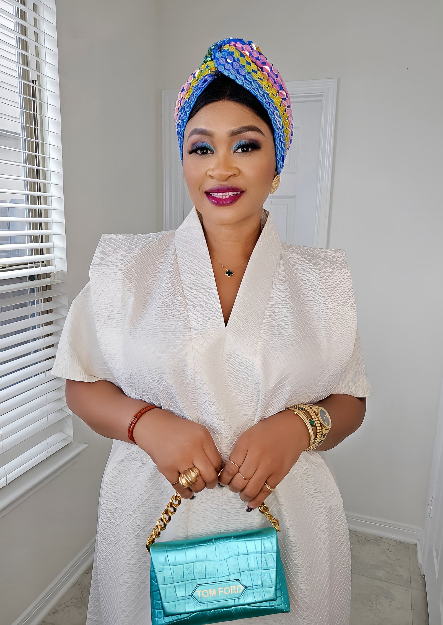 BIG SISI Ready-to-Wear Sequin Turban