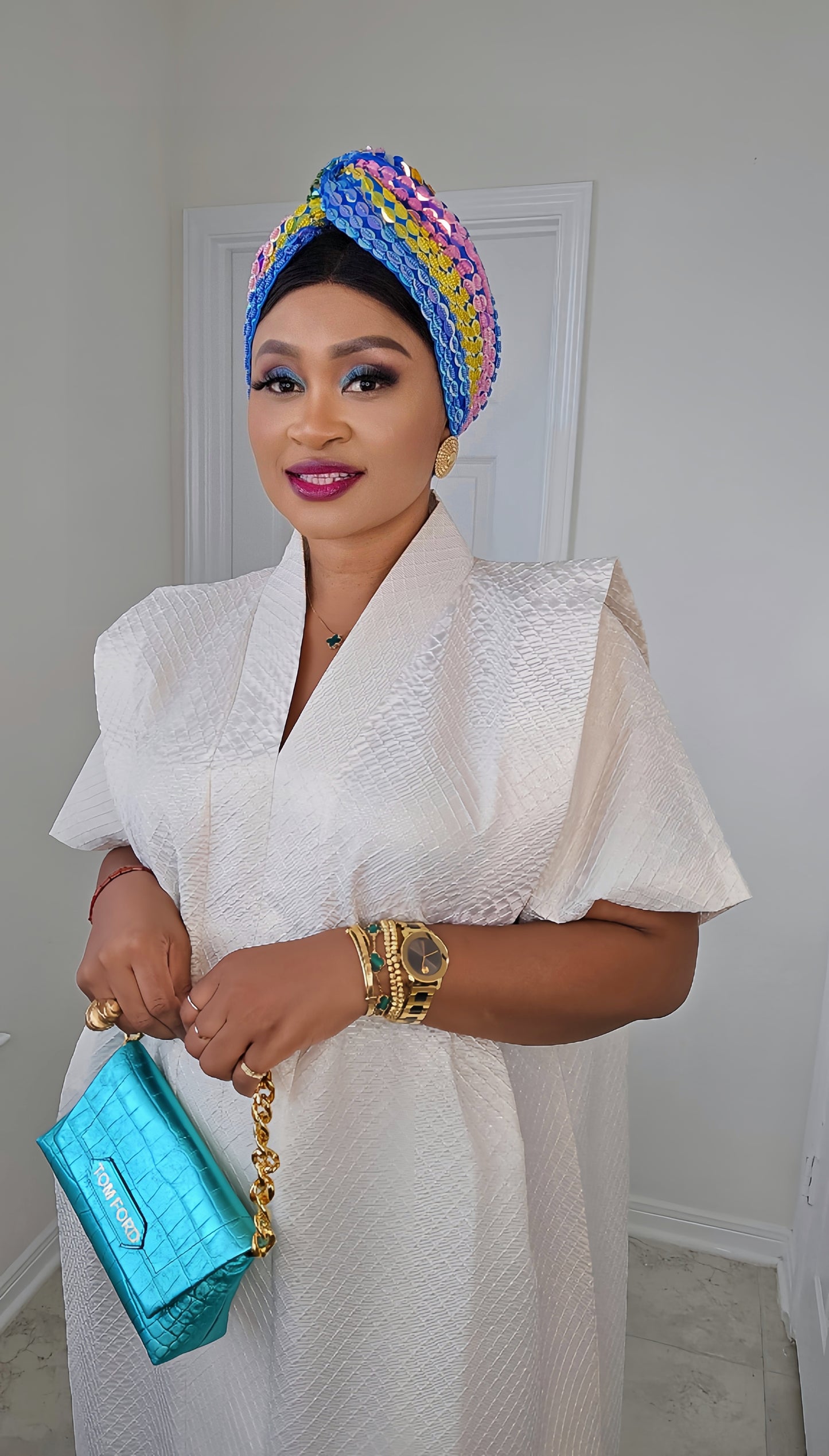 BIG SISI Ready-to-Wear Sequin Turban