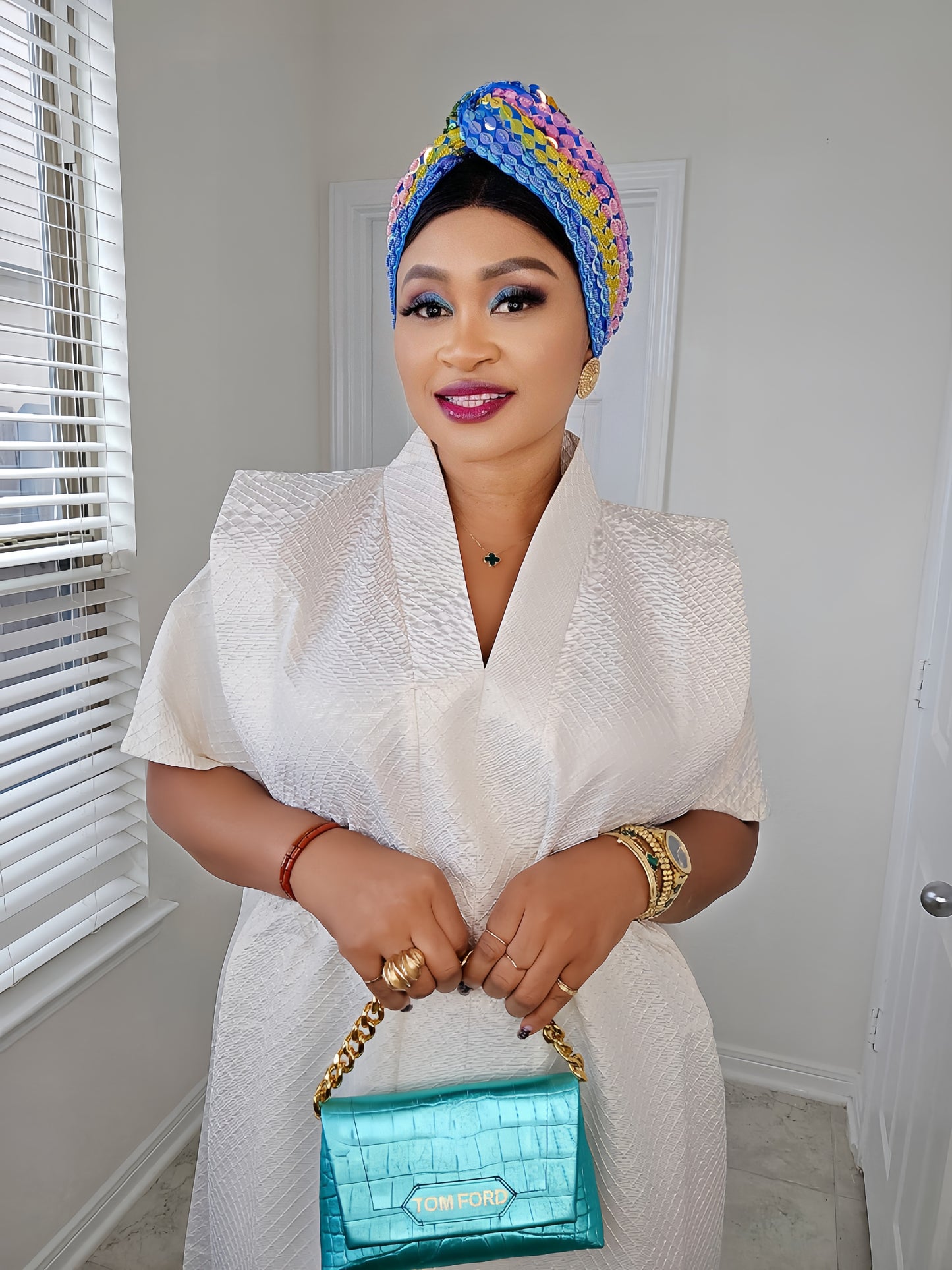BIG SISI Ready-to-Wear Sequin Turban