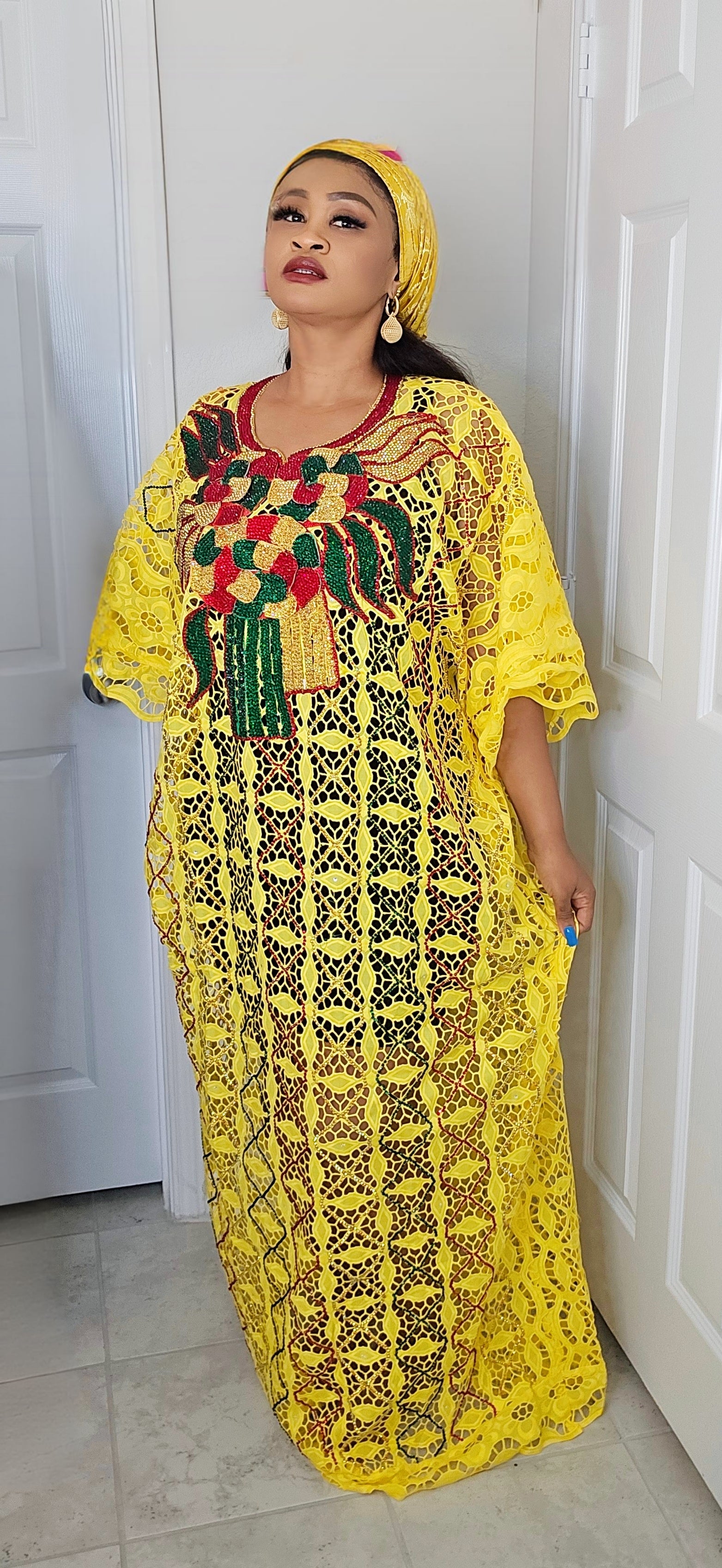 THE MONARCH RICH AUNTY MILLION STONES BUBU KAFTAN