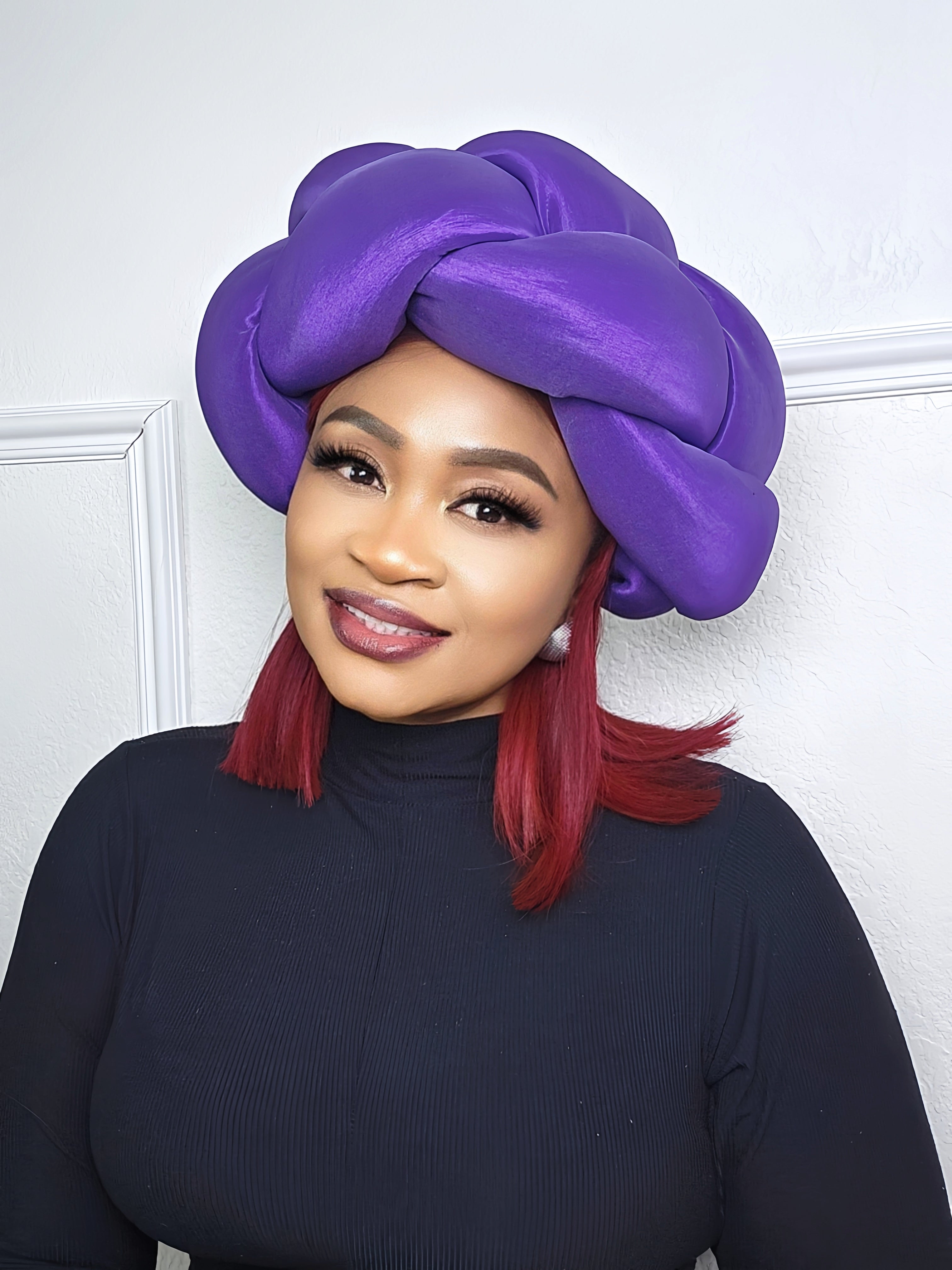 The MONARCH LUXE BRAIDED HEADBAND