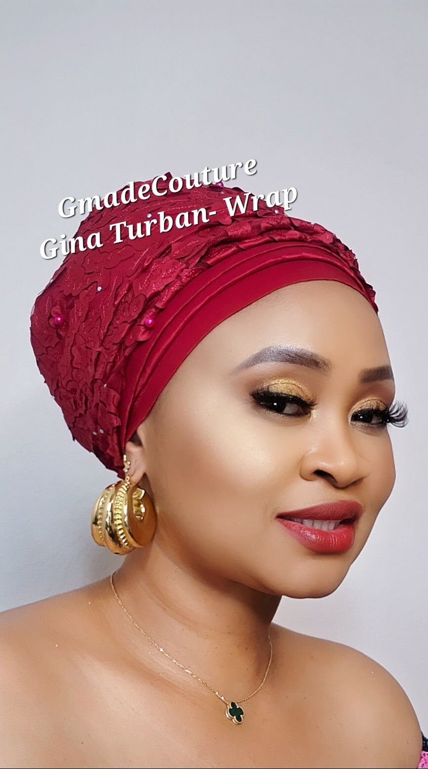 Gina Ready to wear Turban Wrap 3