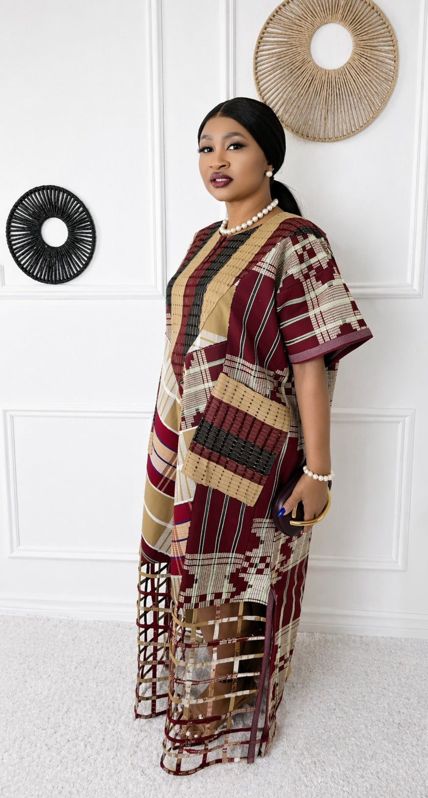 Oriade Aso-Oke Kente Bubu