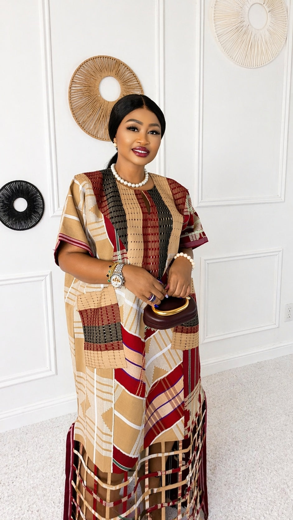 Oriade Aso-Oke Kente Bubu