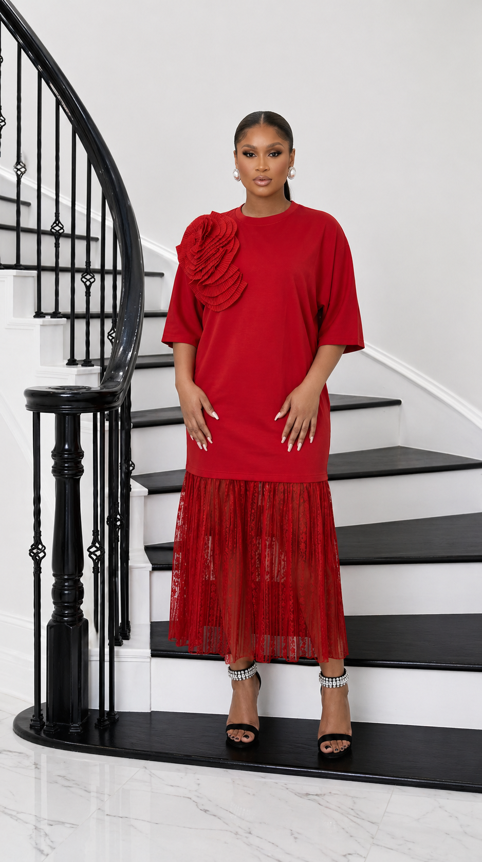 The Grace Swirl Dress