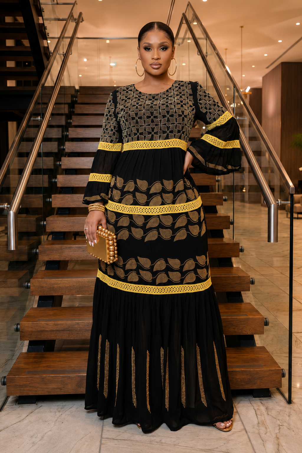 Imade Million Stones Kaftan