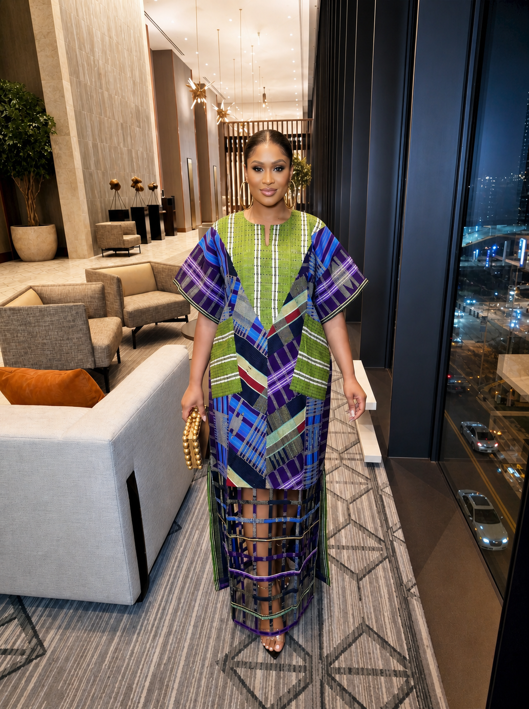 Oriade Aso-Oke Kente Bubu