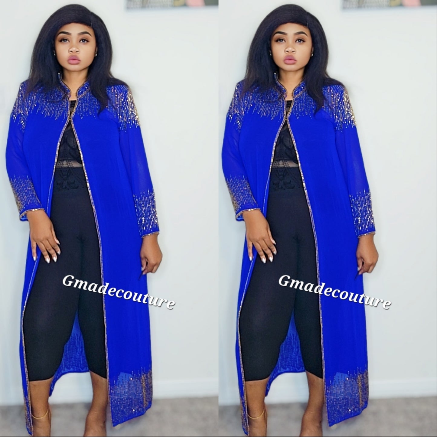 Mina Kimono Kaftan Dress/ Cover up/Beach wear ( select your color n size)-Mega Sale