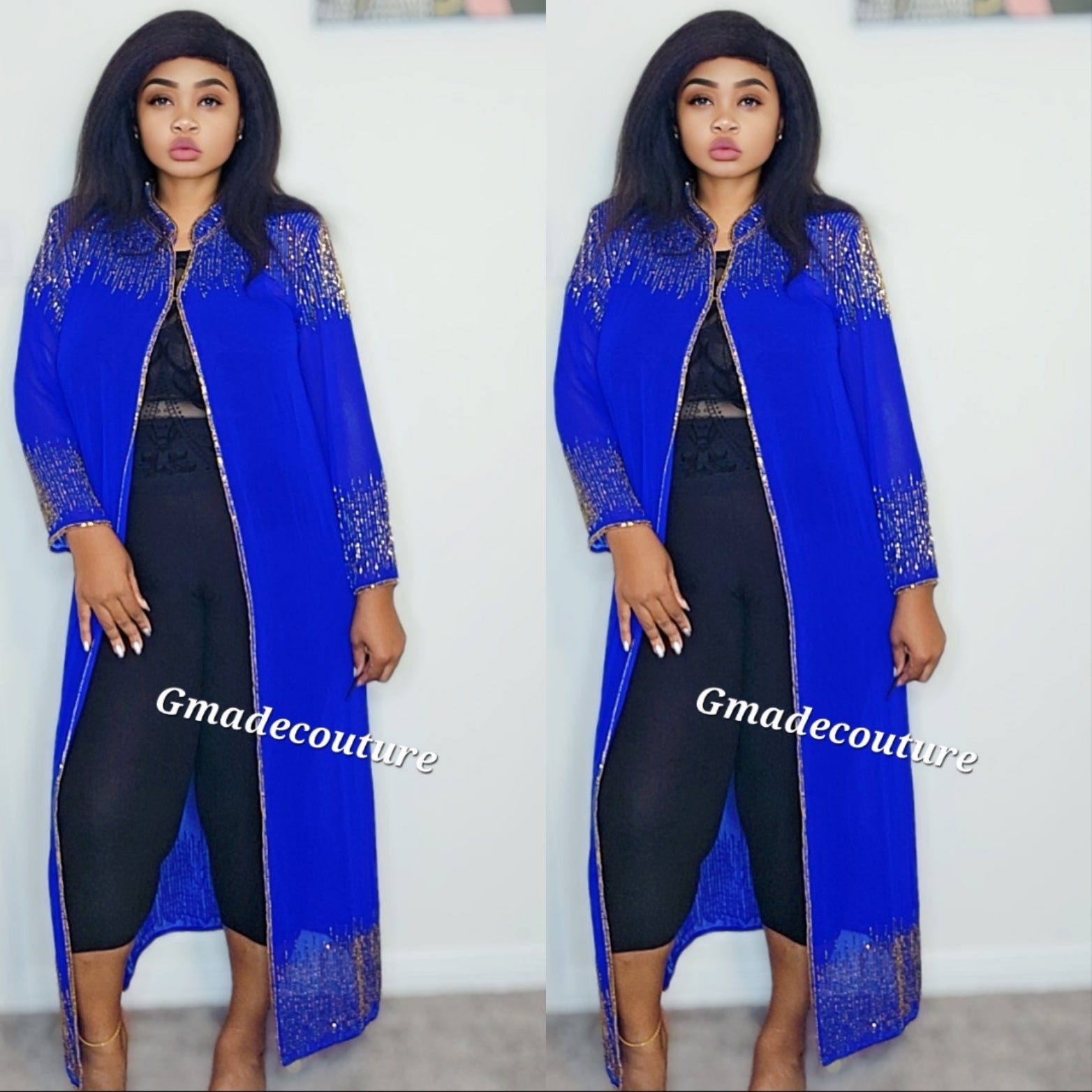 Mina Kimono Kaftan Dress/ Cover up/Beach wear ( select your color n size)-Mega Sale