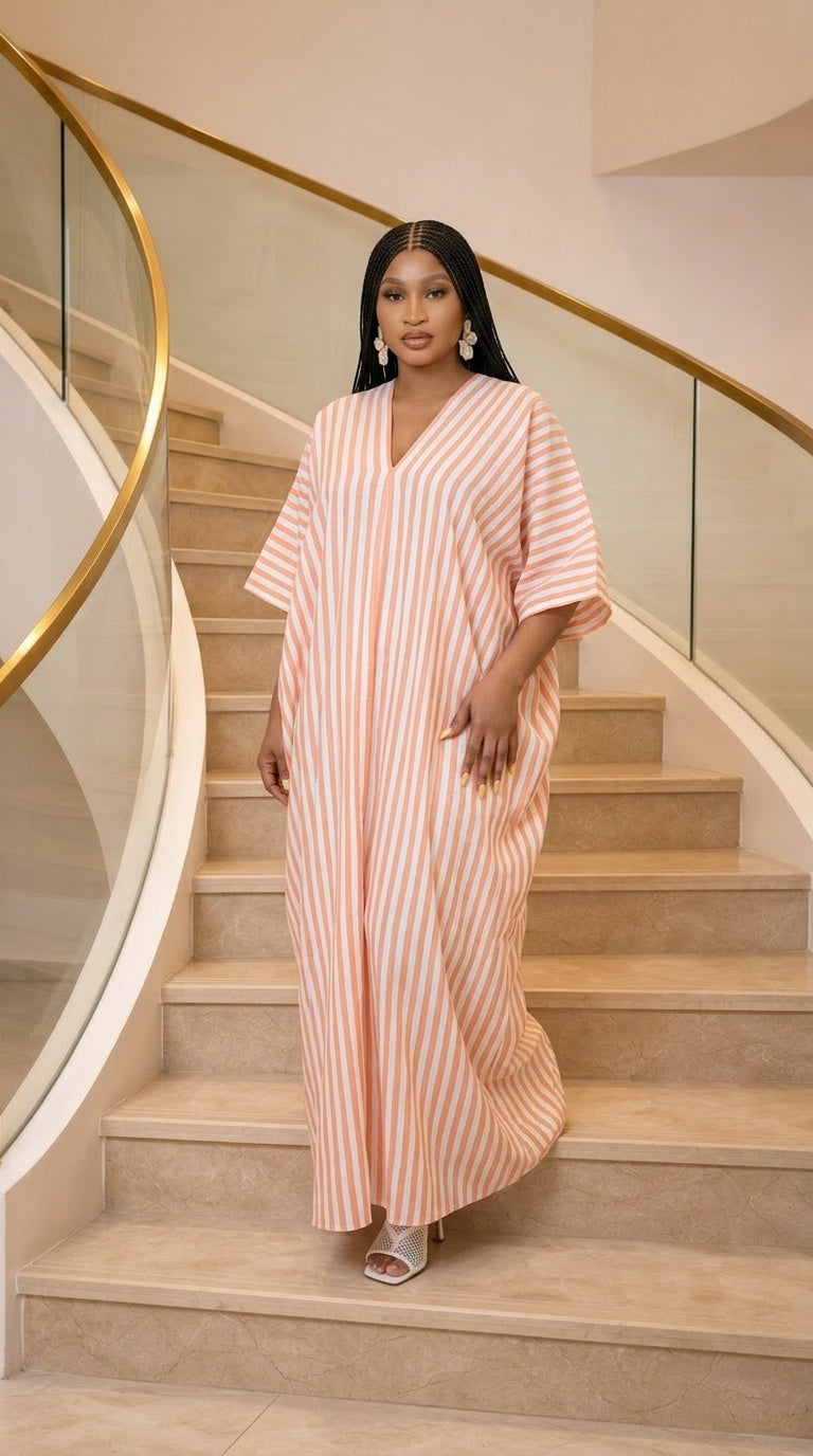 SOLA Flow Linen Bubu Kaftan
