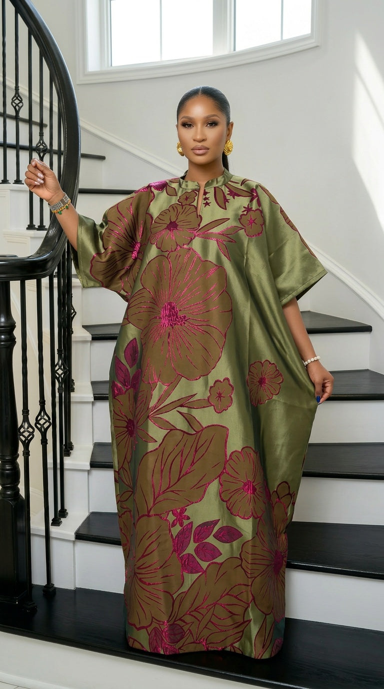 Olive Bloom Luxe Bubu