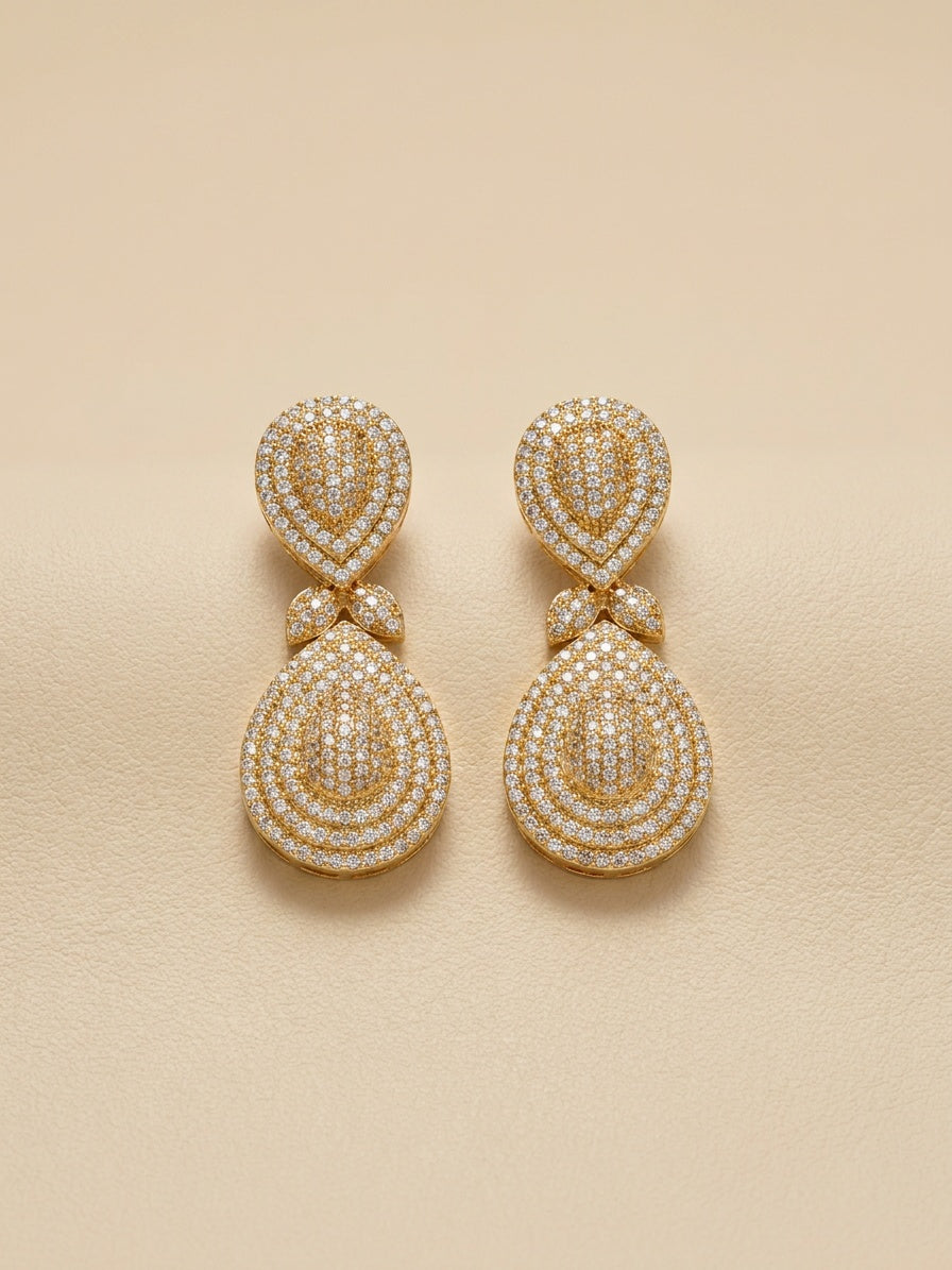 Luxe Teardrop Statement Earrings