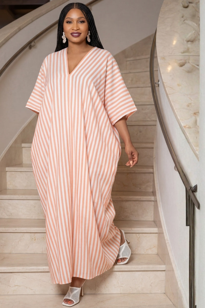 SOLA Flow Linen Bubu Kaftan