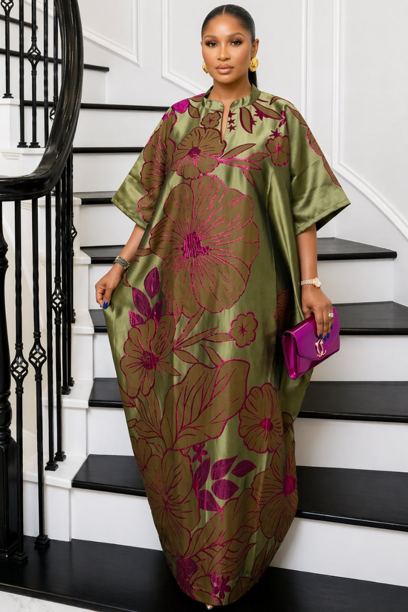 Olive Bloom Luxe Bubu