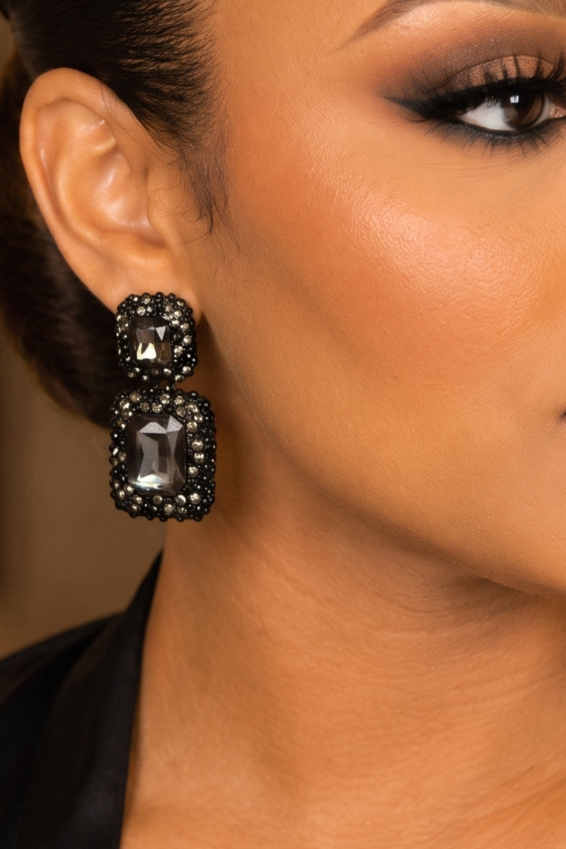 Midnight Luxe Statement Earrings