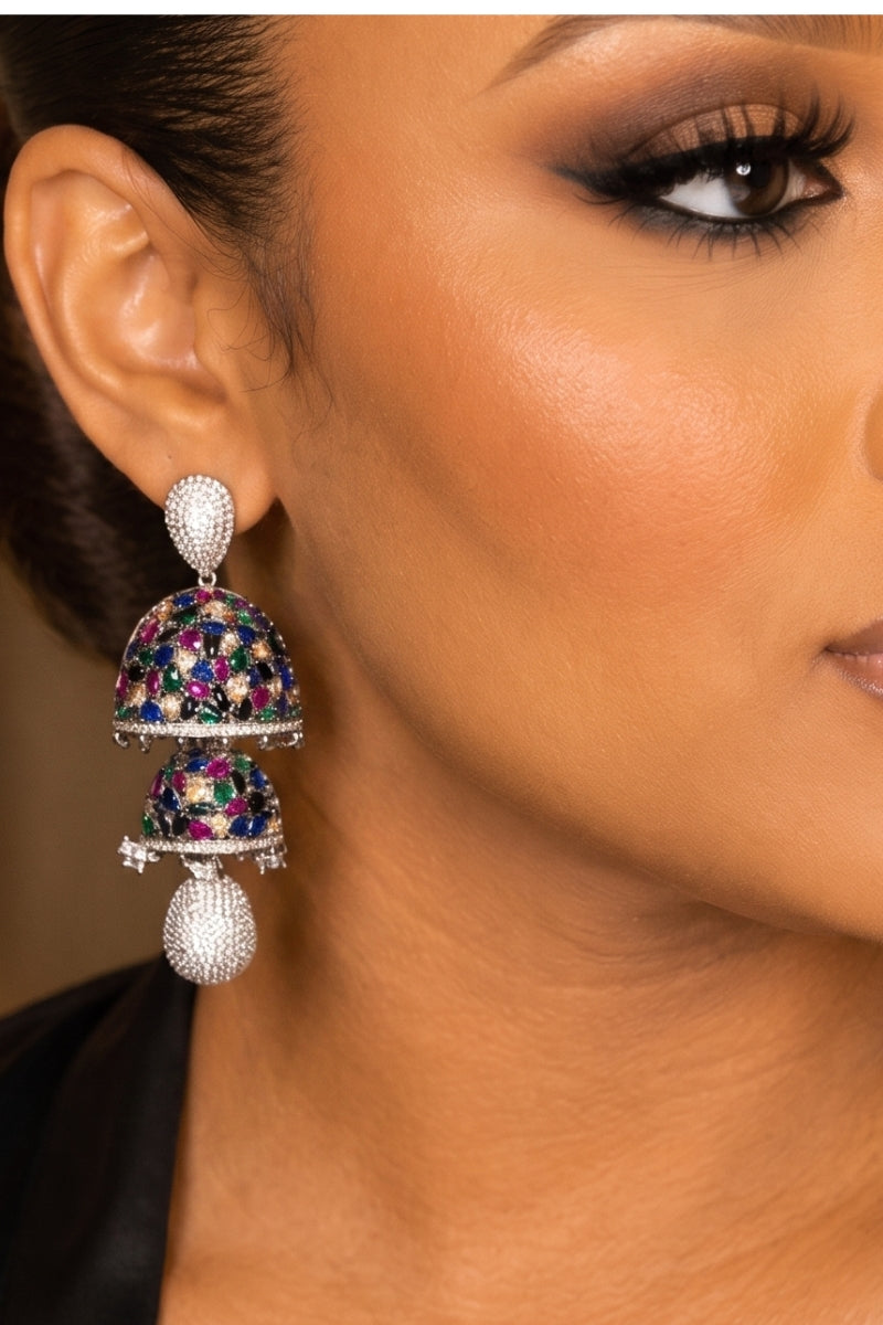 Mosaic Luxe Statement Earrings