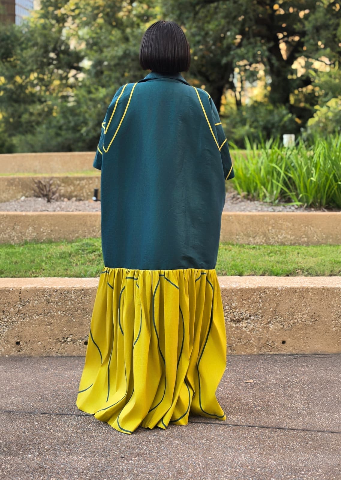 The Executive Lapel Bubu Dress