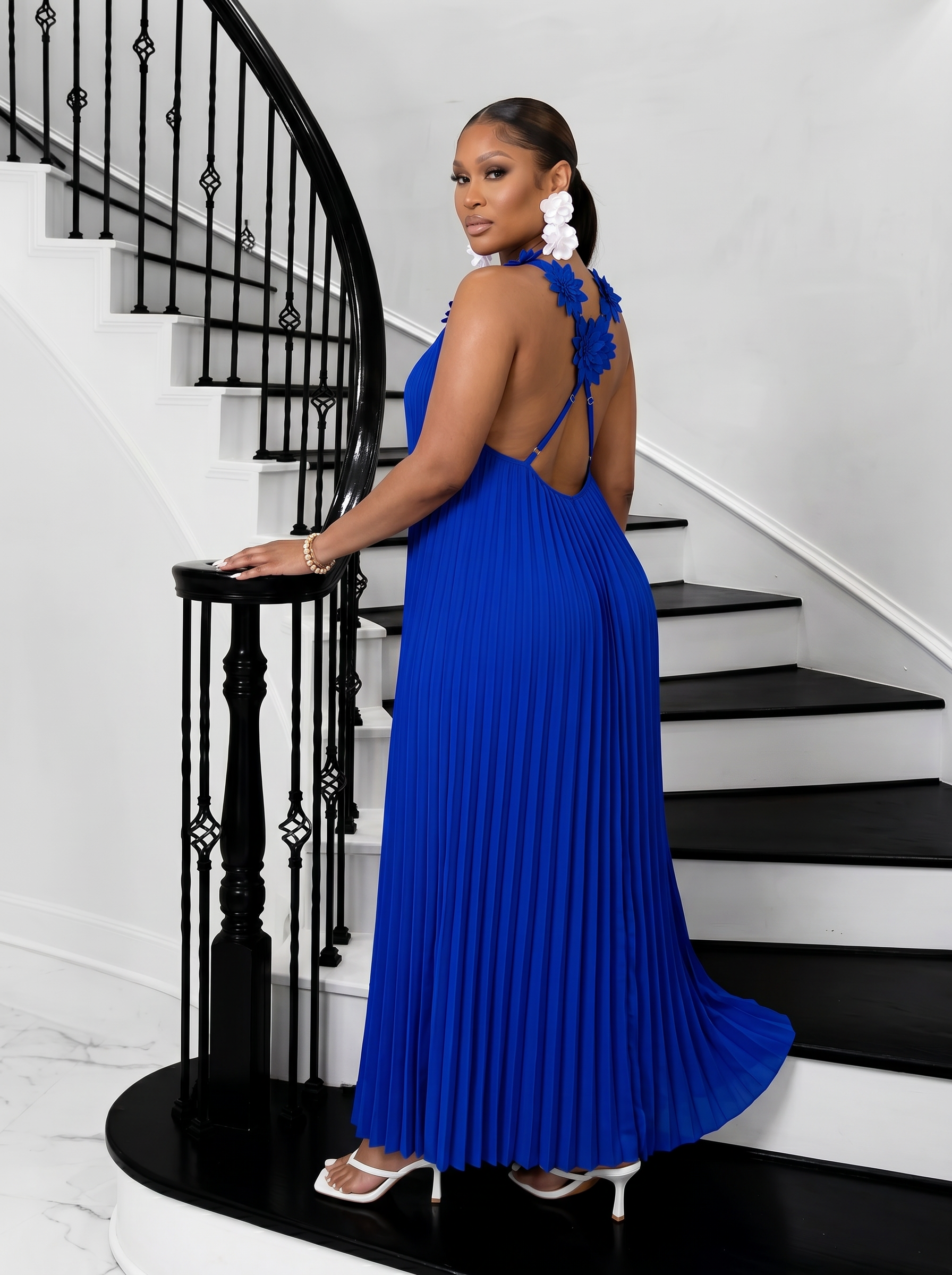 The Monaco Dress | Royal Blue