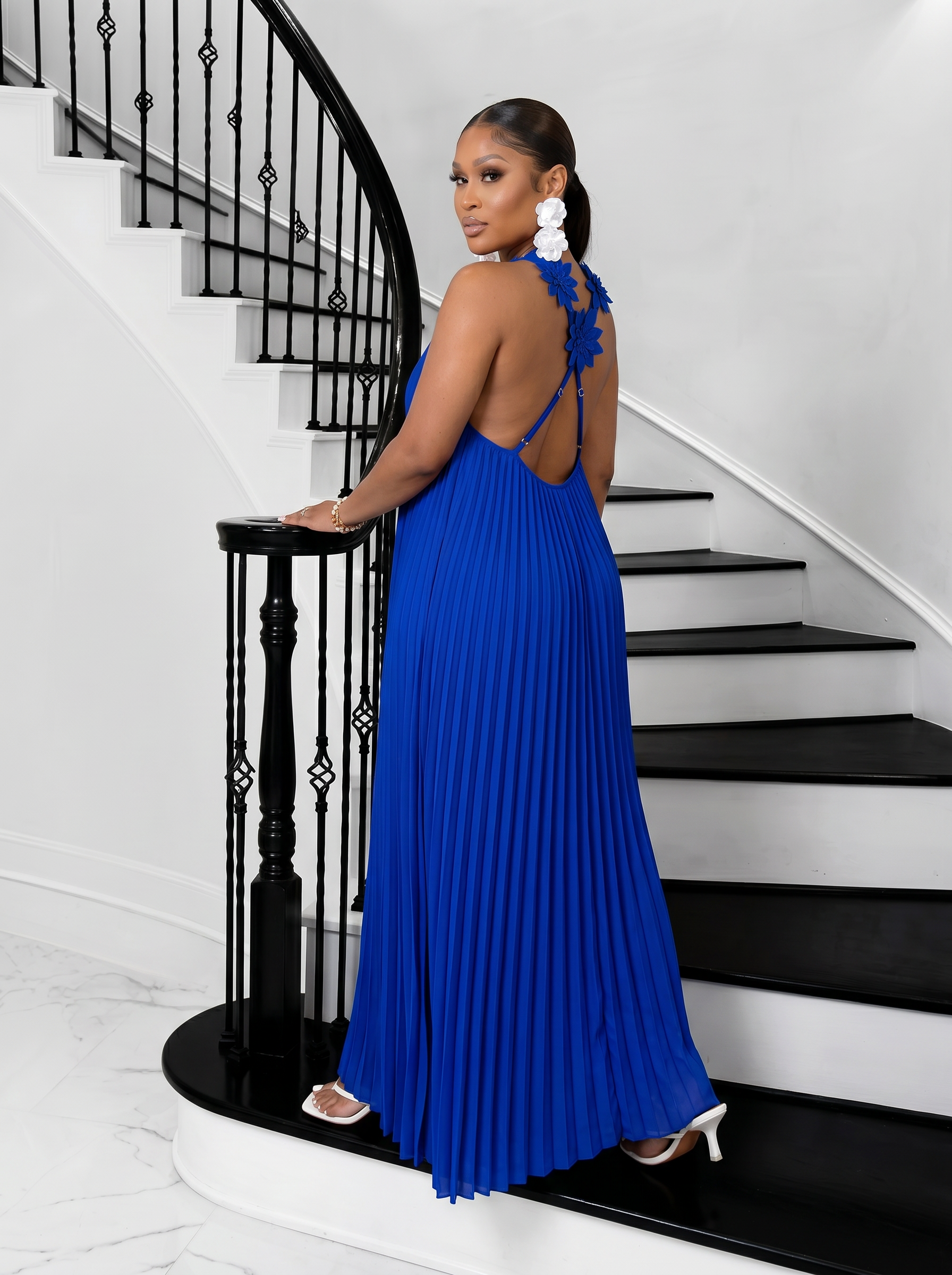 The Monaco Dress | Royal Blue