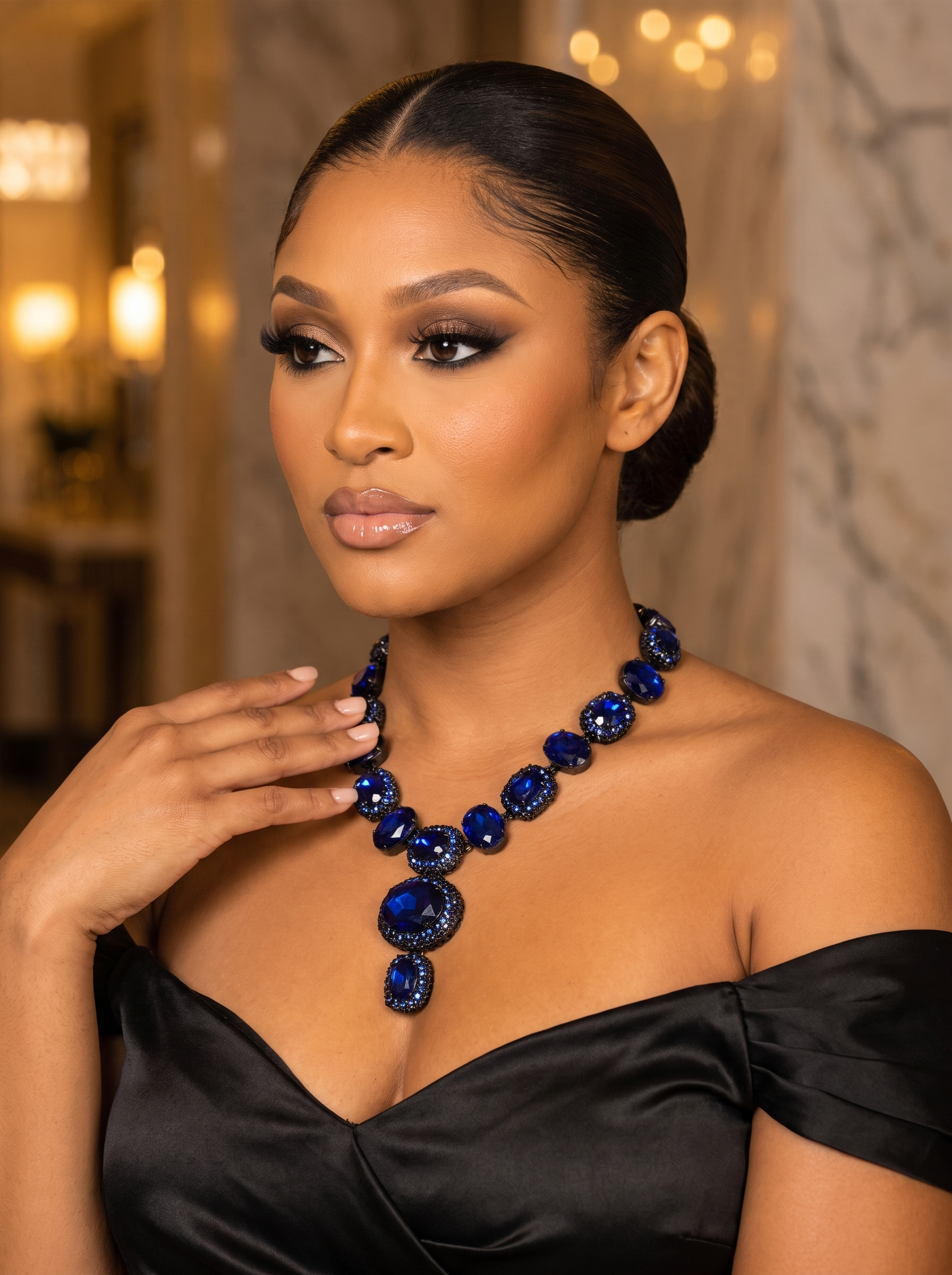 The Sapphire Royale Necklace