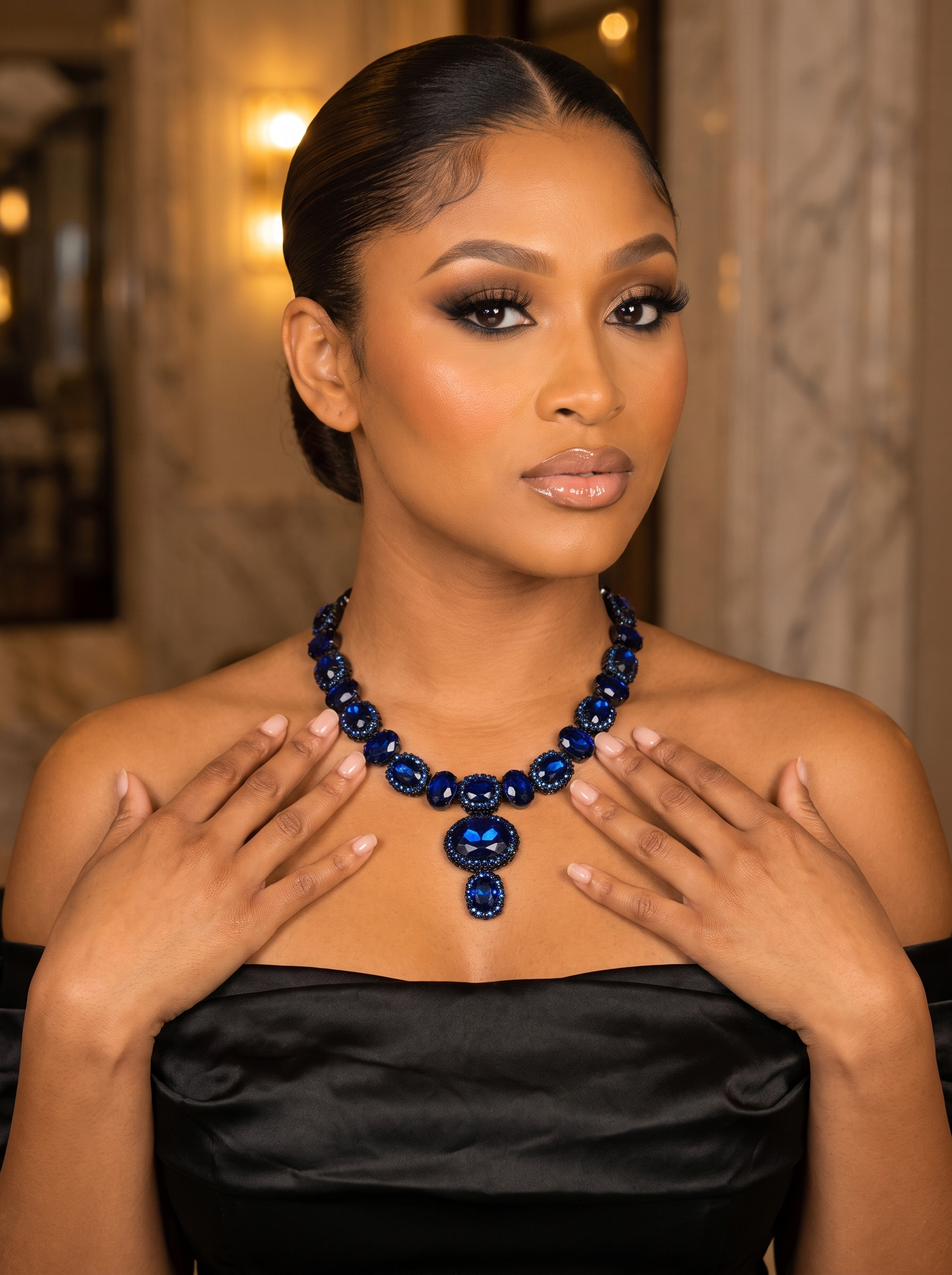 The Sapphire Royale Necklace