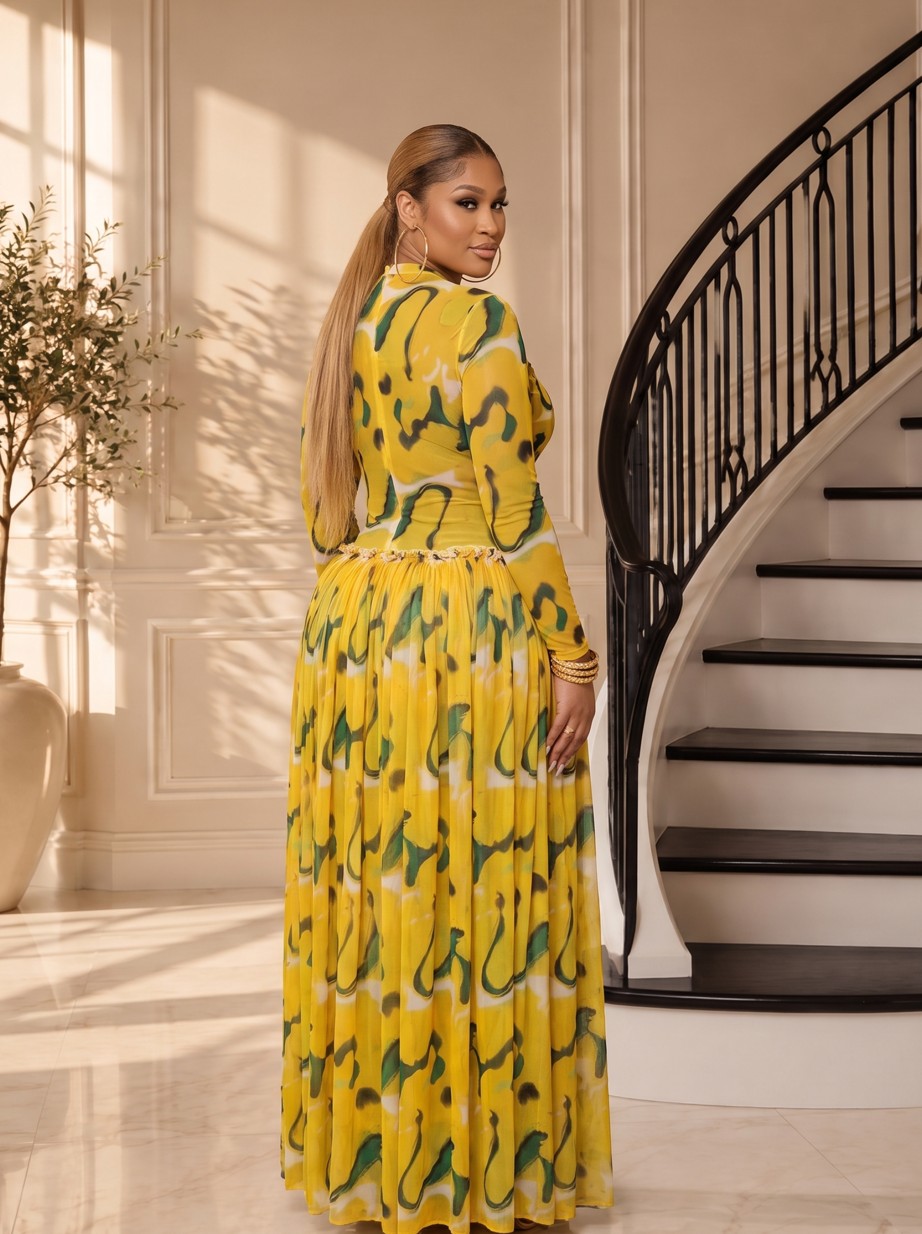 The Kira Sheer Dress