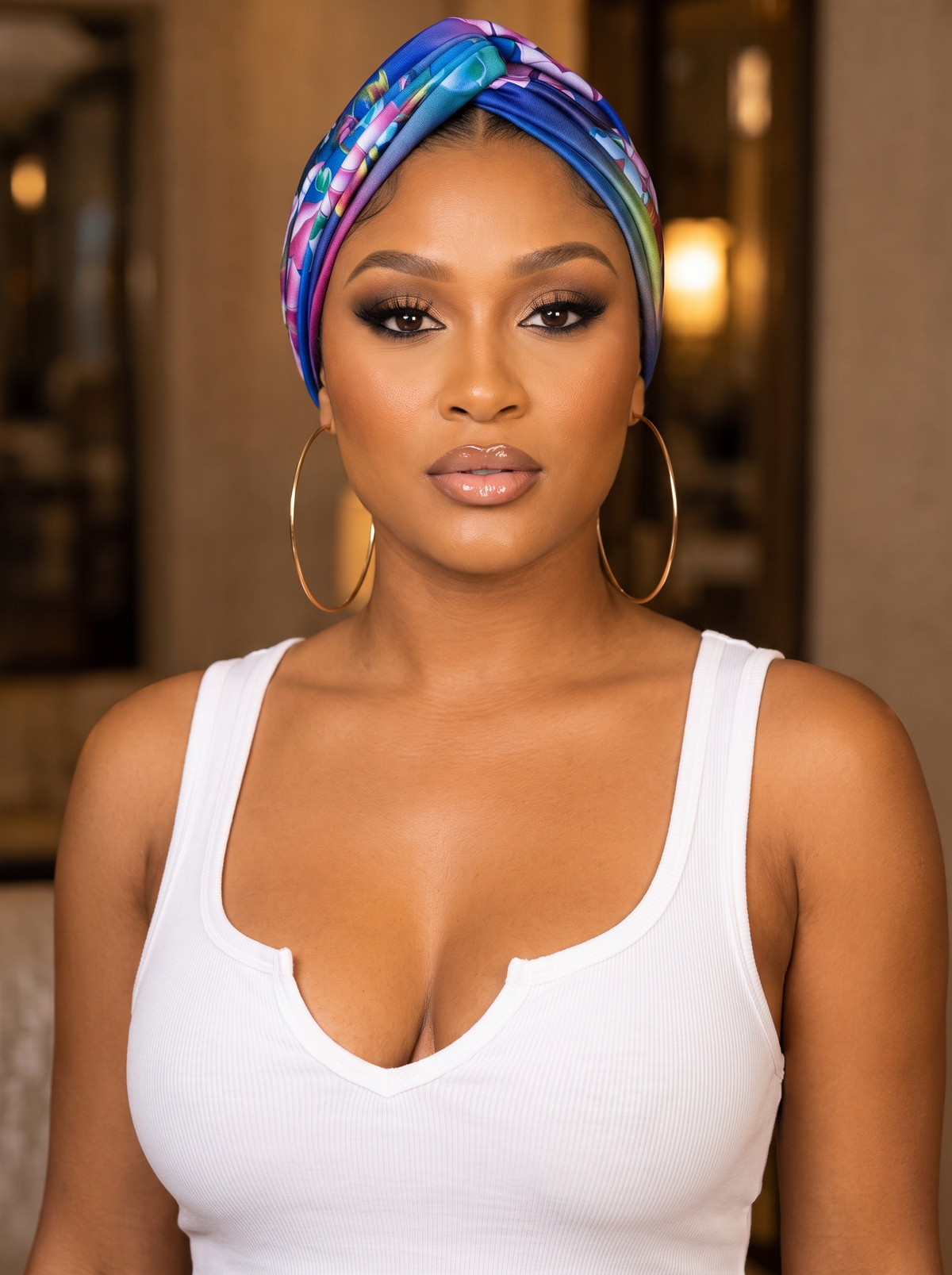 ALADDIN PLEATED READY TO WEAR TURBAN CAP/ HEADBAND