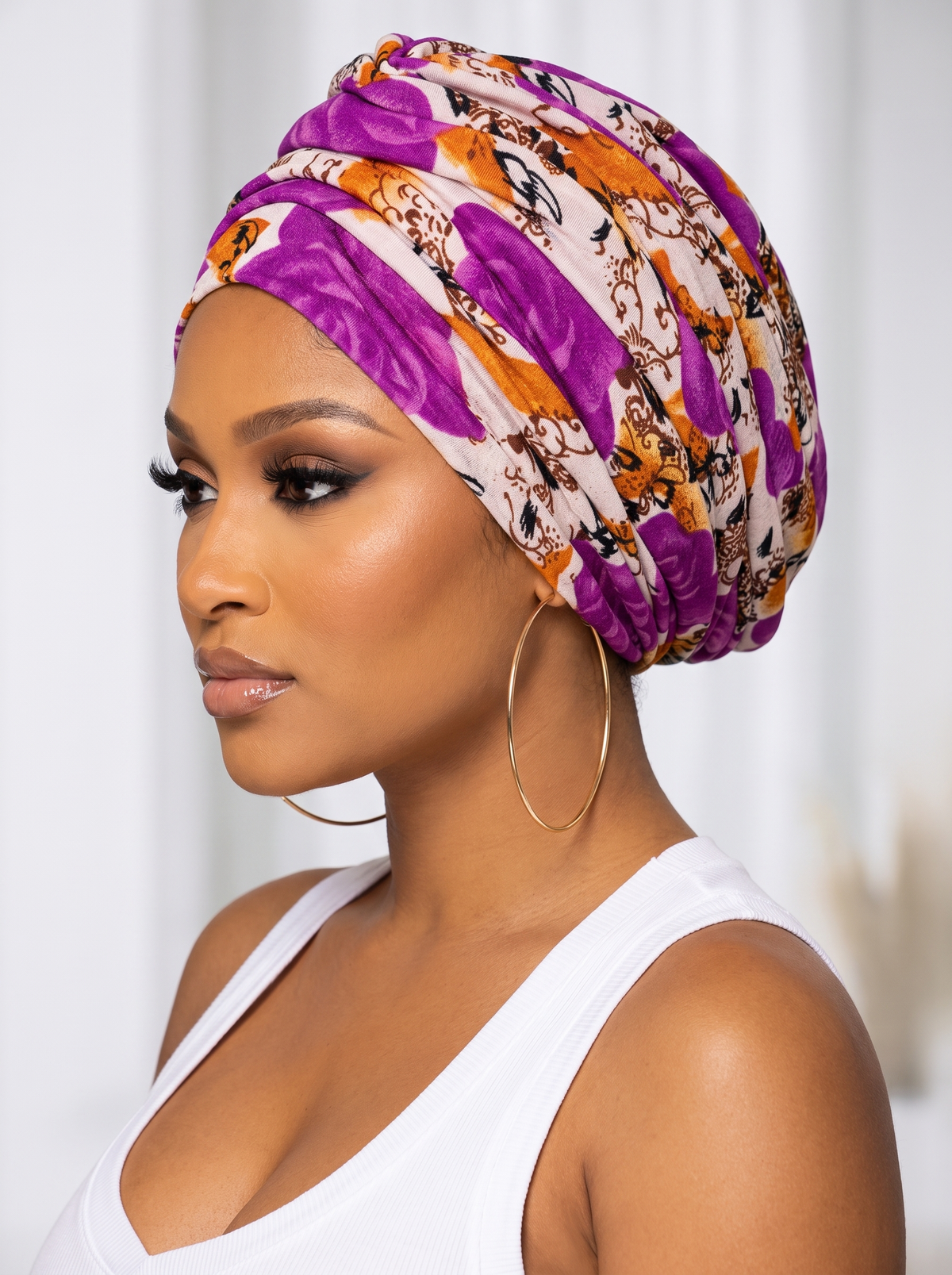 ALADDIN PLEATED READY TO WEAR TURBAN CAP