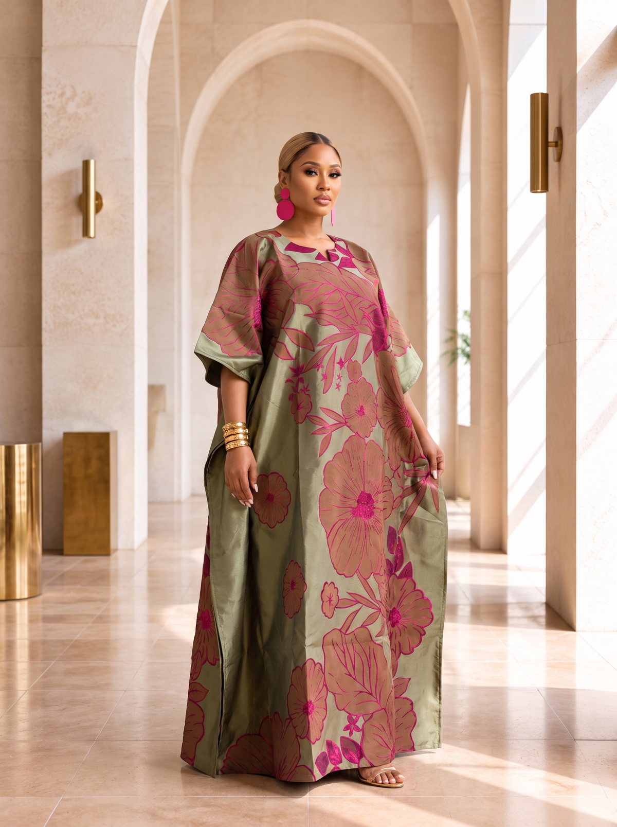 Olori Luxe Brocade Bubu