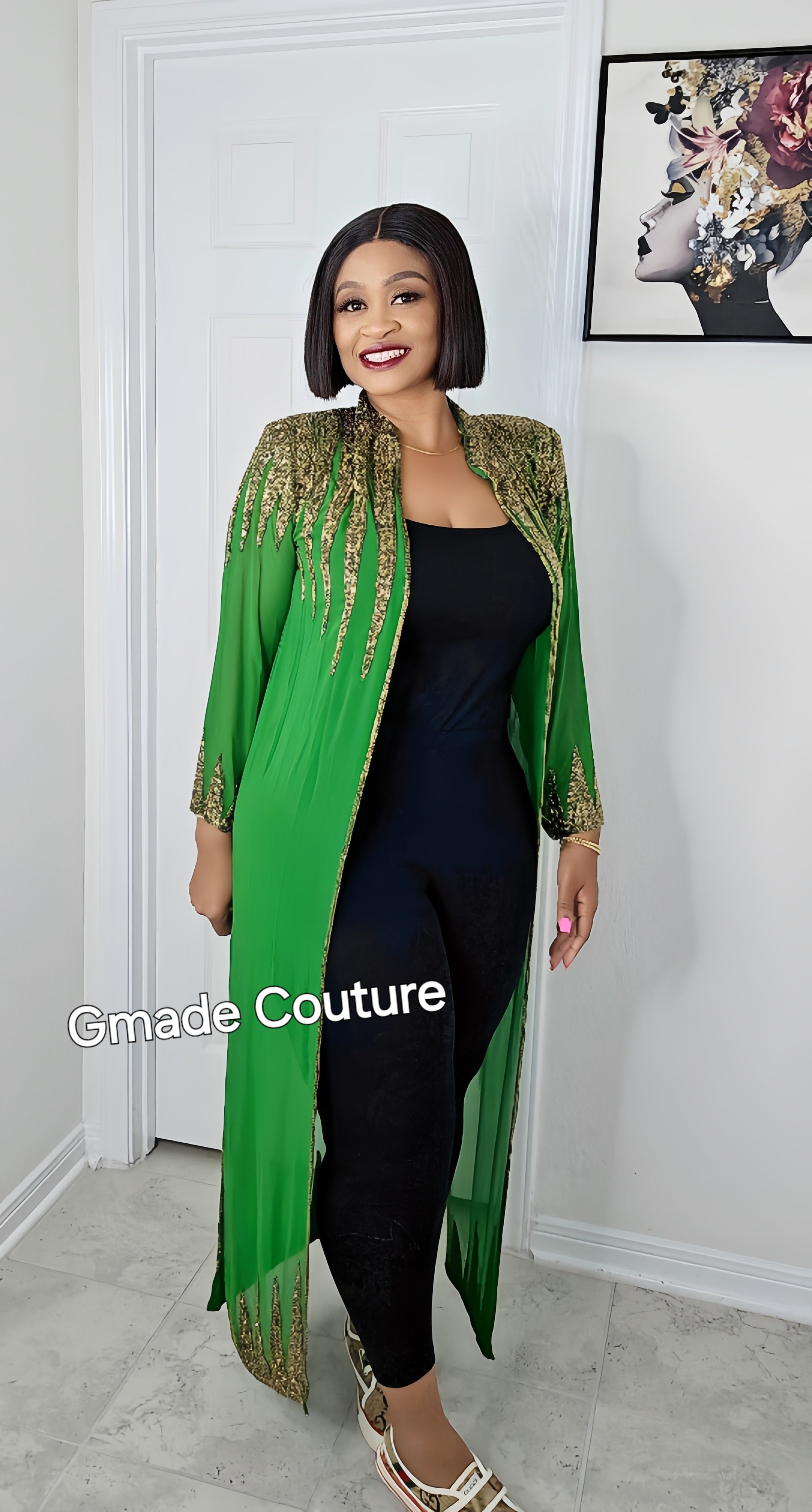 Miwa Kimono Kaftan Dress/ Cover up/Beach wear