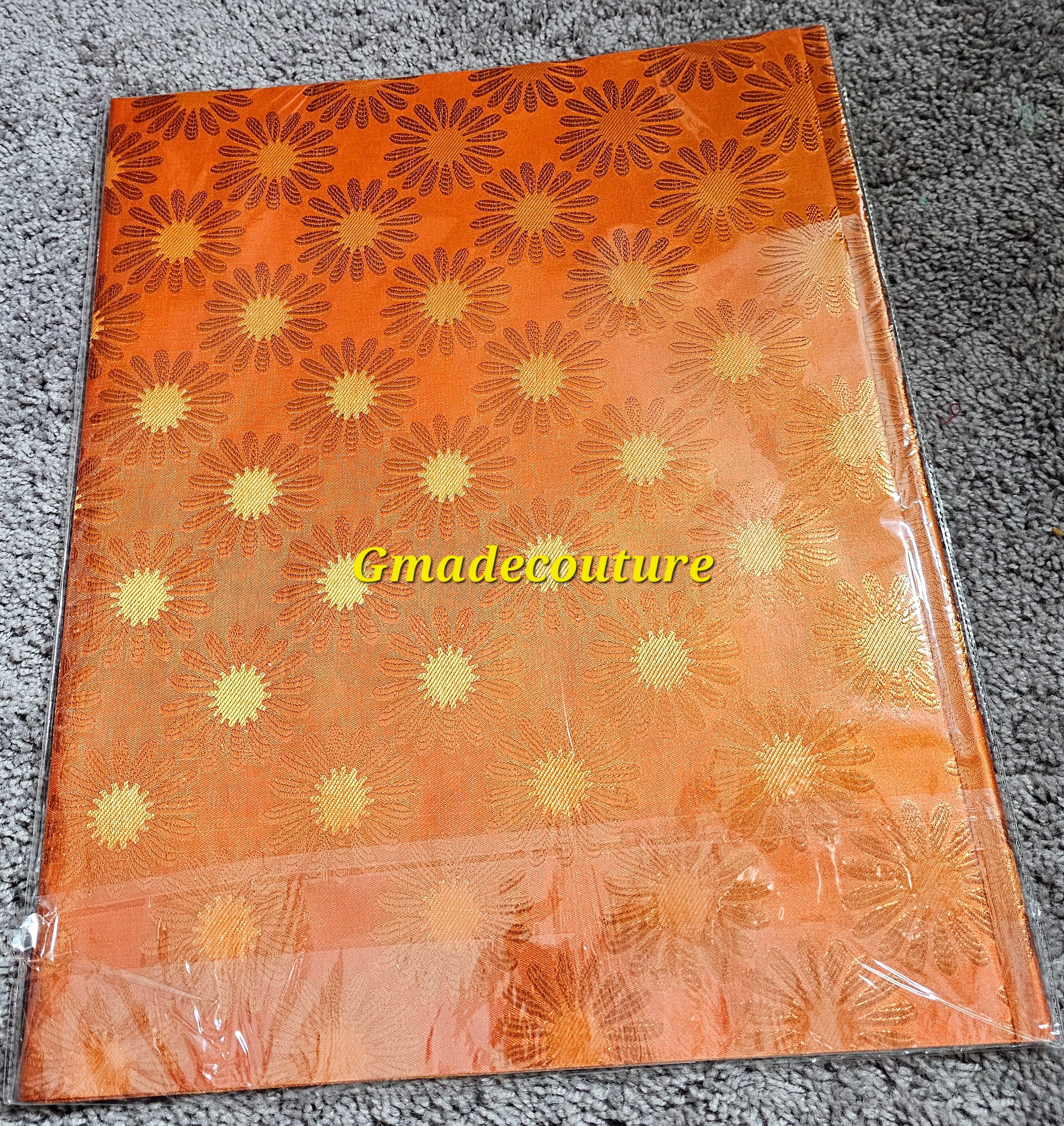 PLAIN SEGO GELE HEADTIE AND IPELE WRAP
