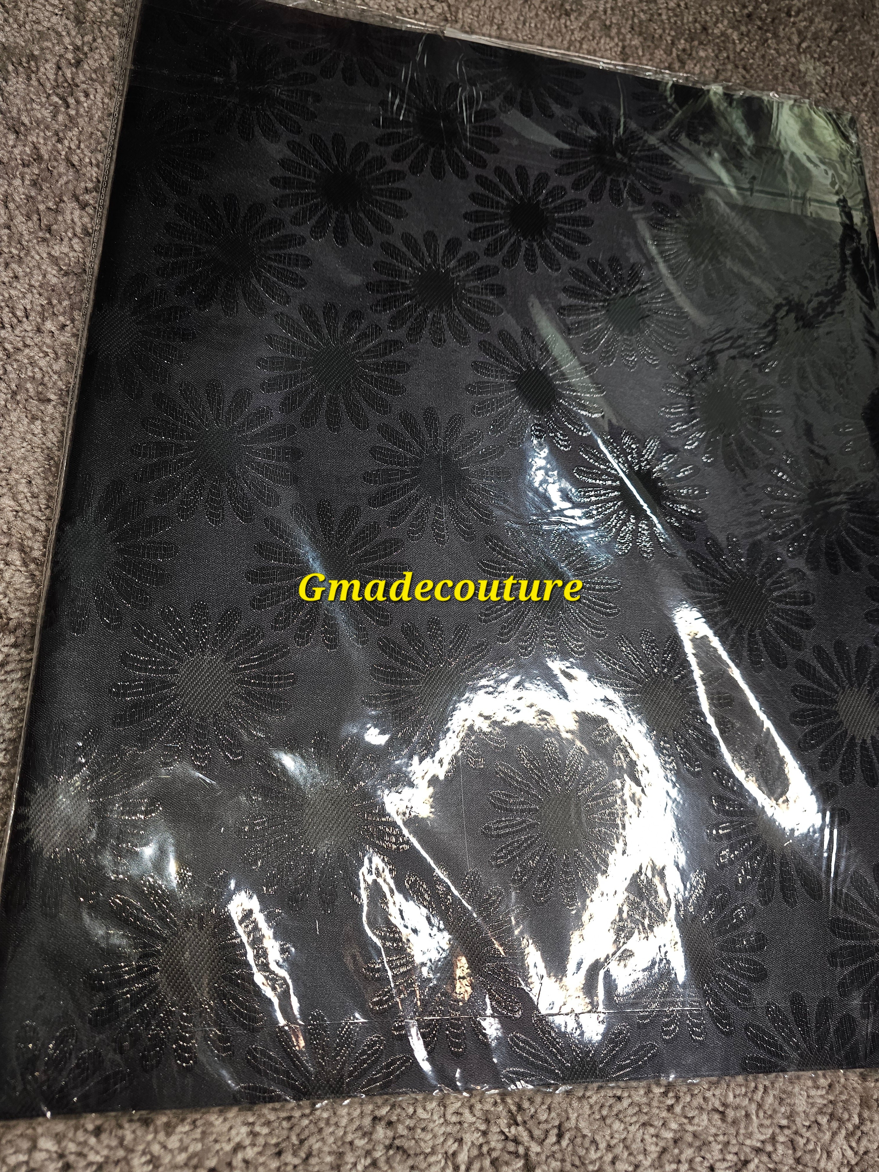PLAIN SEGO GELE HEADTIE AND IPELE WRAP
