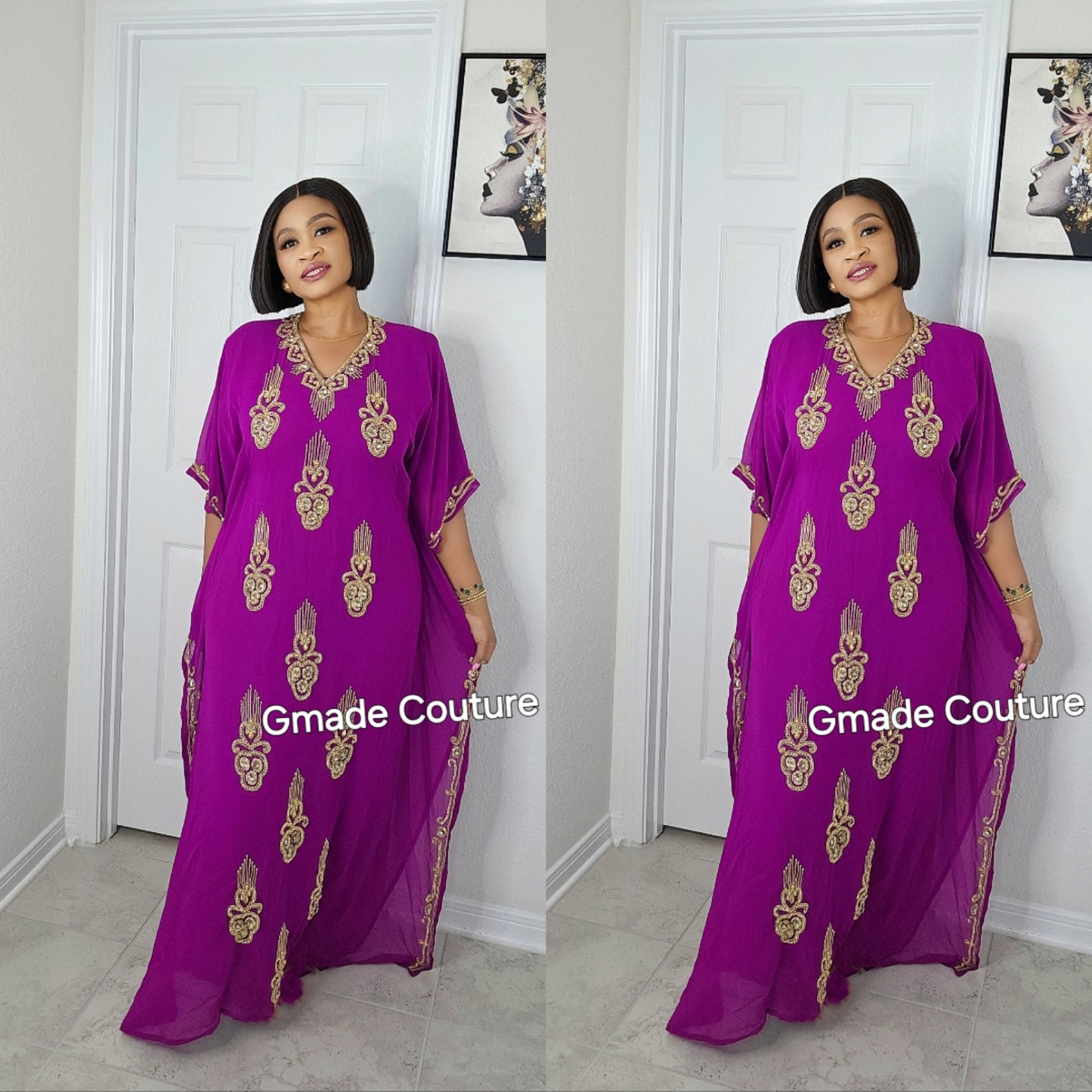 NADIA SWAROVSKI KAFTAN