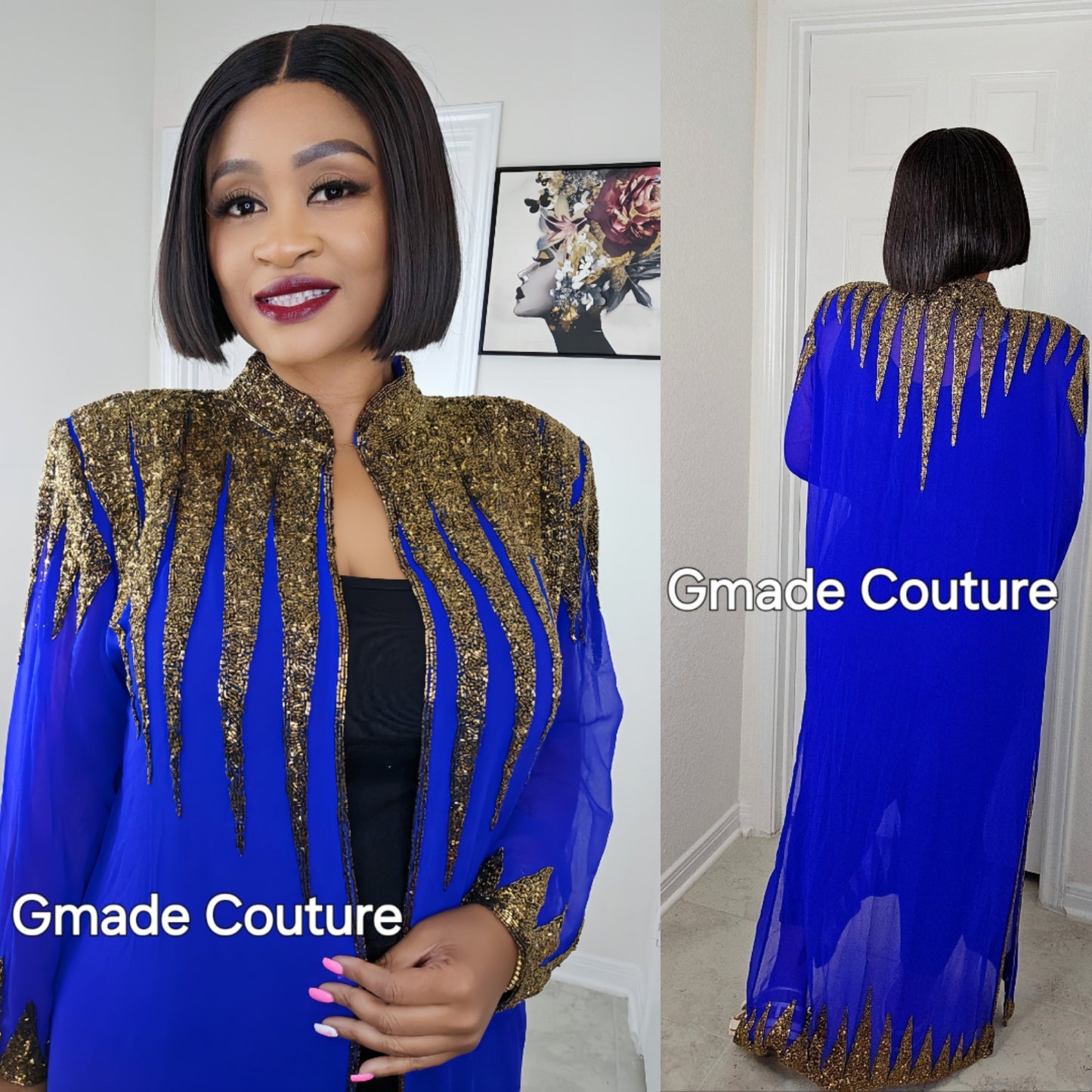 Miwa Kimono Kaftan Dress/ Cover up/Beach wear