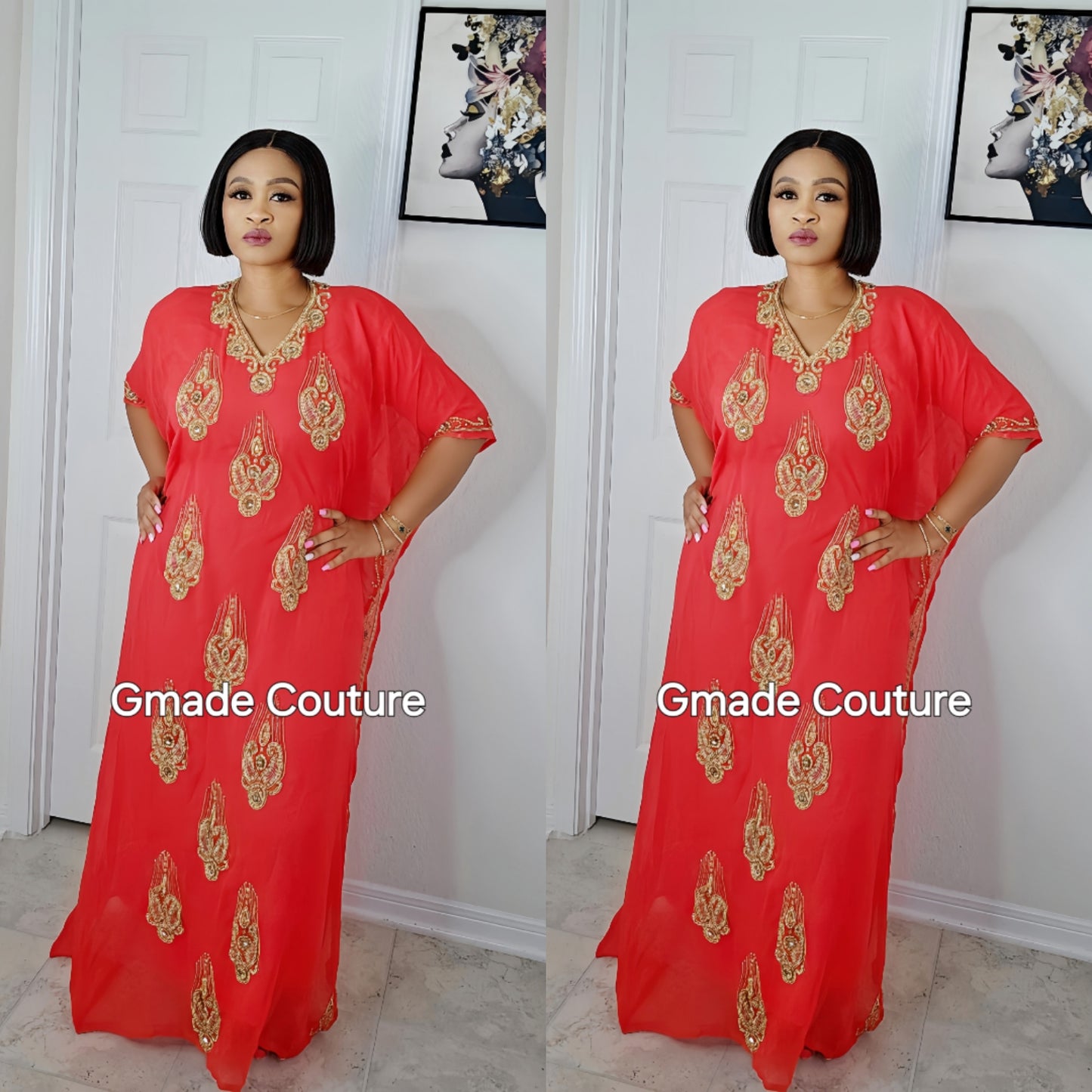 NADIA SWAROVSKI KAFTAN